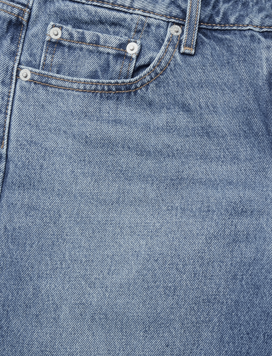 Levi's® - LOW STRAIGHT REAL RECOGNIZE RE - straight jeans - med indigo - worn in - 2