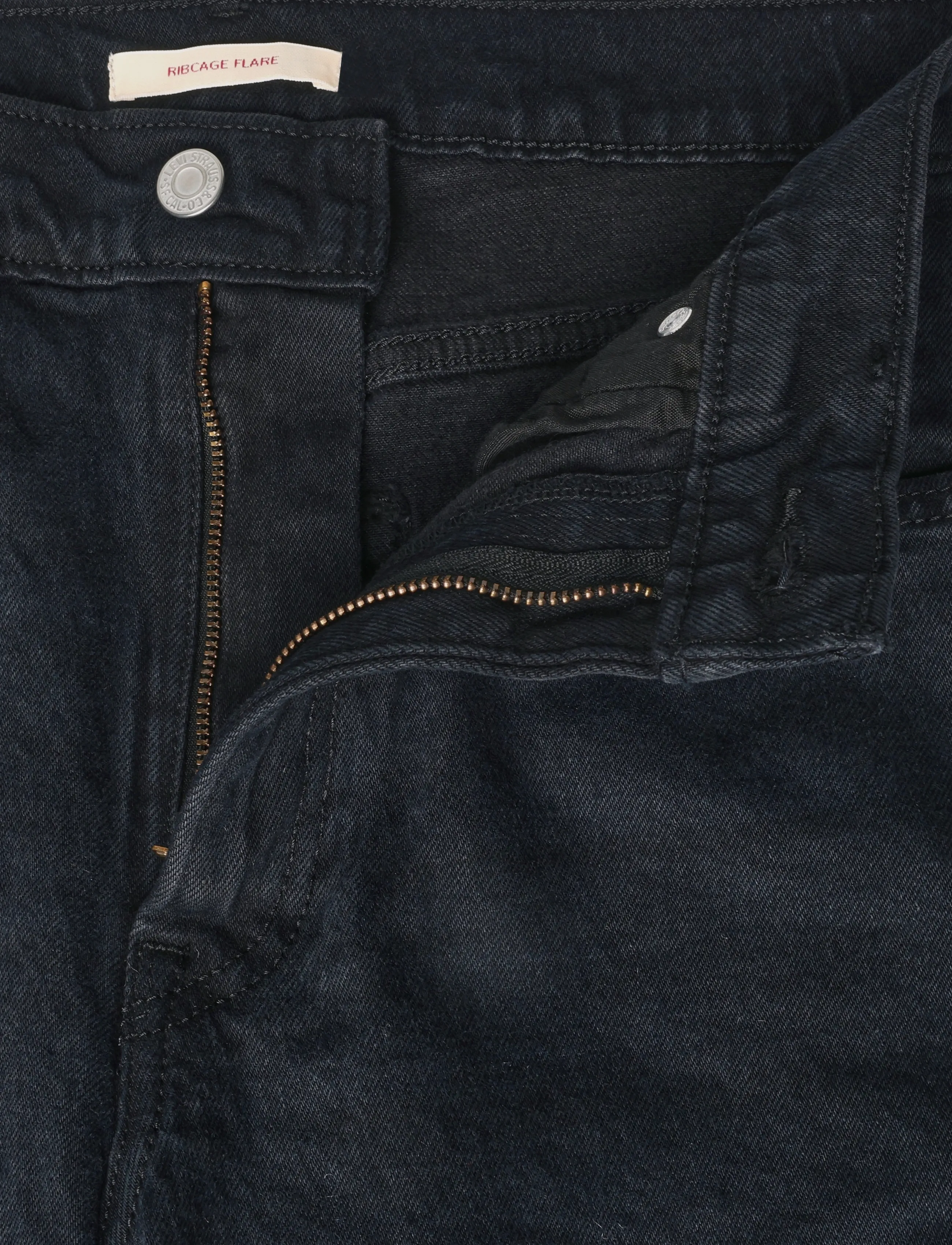 Levi's® - RIBCAGE FLARE H226 SLIGHT NIGH - flared jeans - blacks - 3