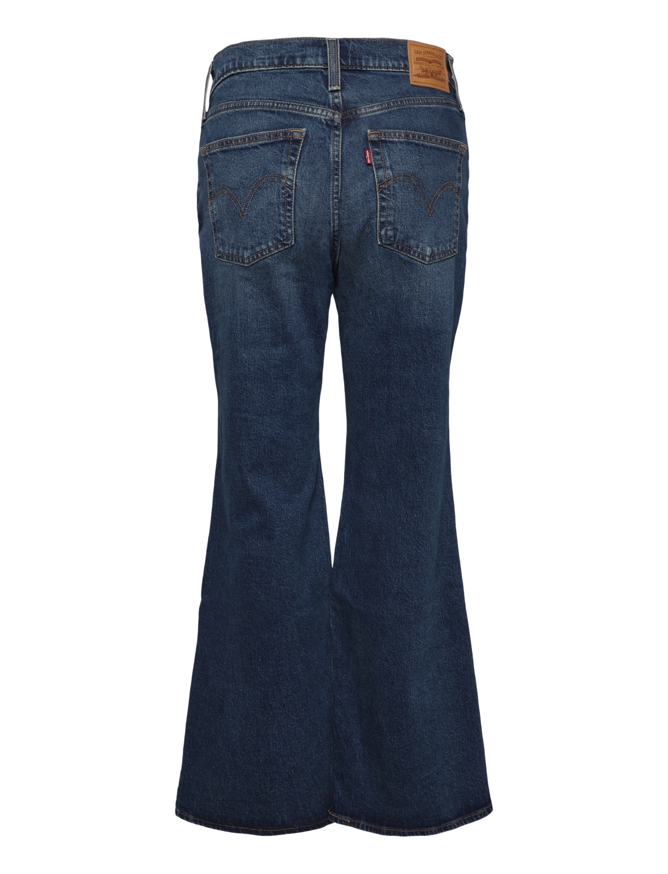 Levi's® - RIBCAGE FLARE H226 GATE KEEPIN - med indigo - worn in - 2