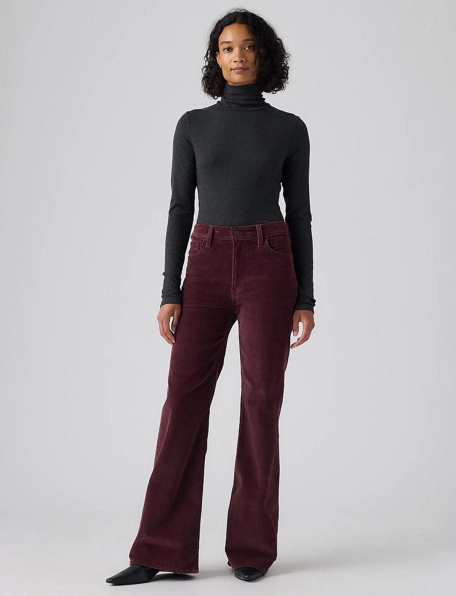 Levi's® - RIBCAGE FLARE H226 SASSAFRAS - schlaghosen - browns - 3