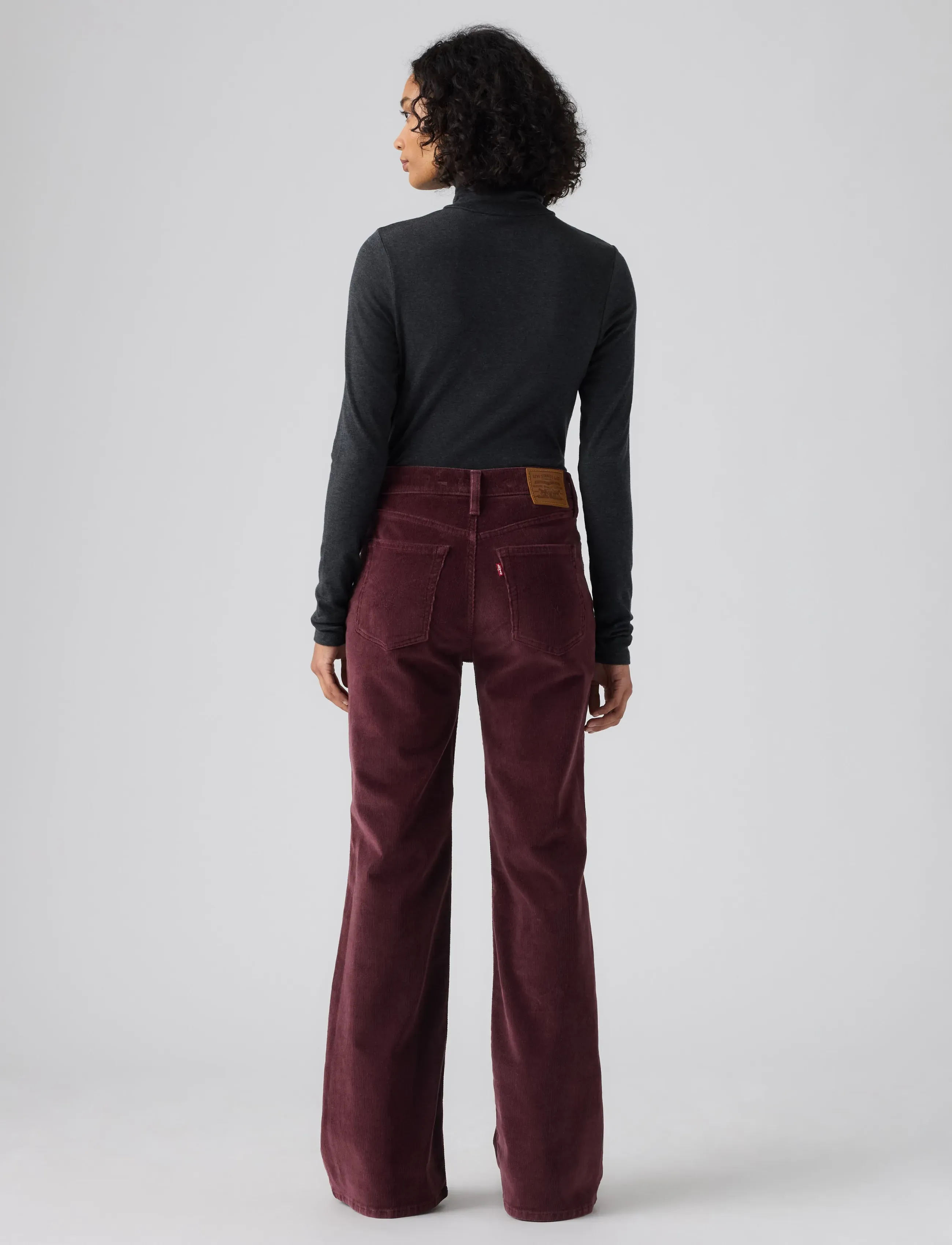 Levi's® - RIBCAGE FLARE H226 SASSAFRAS - schlaghosen - browns - 4