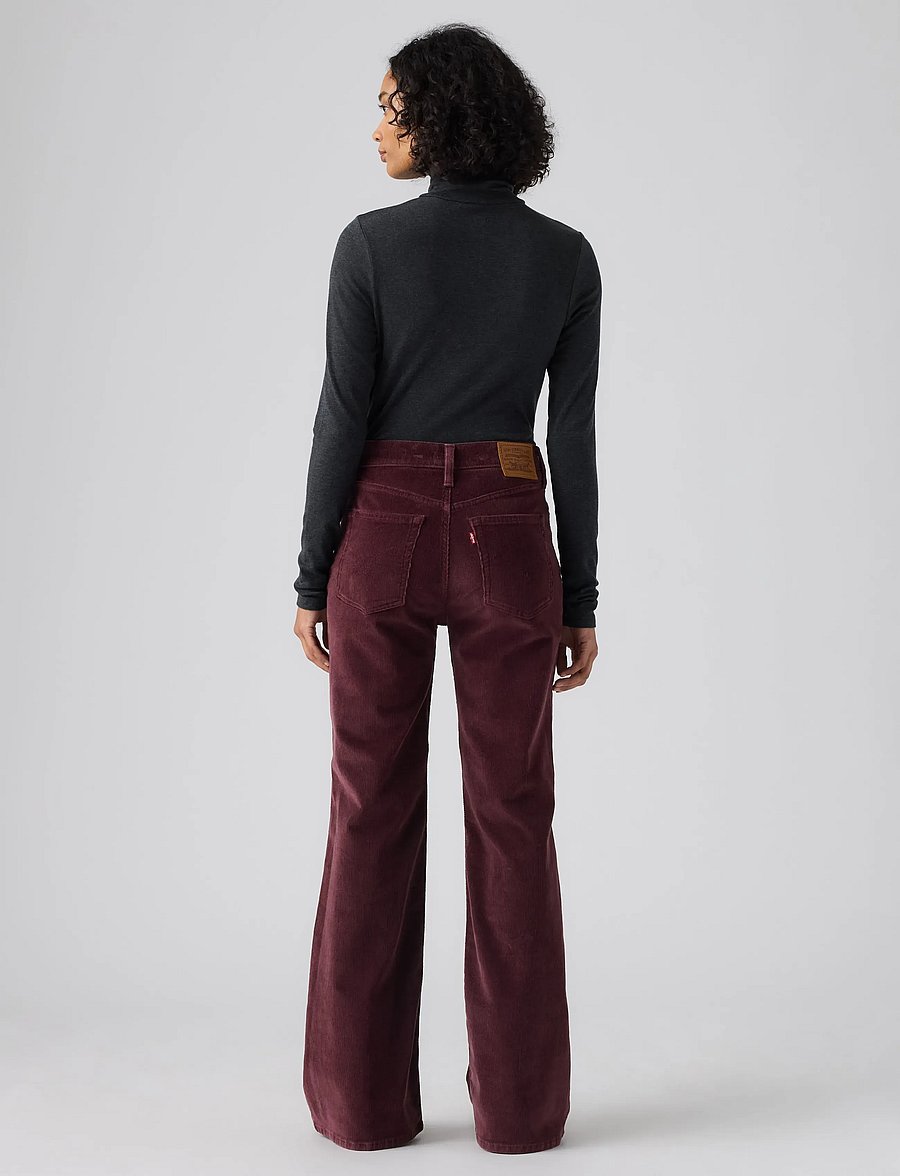 Levi's® - RIBCAGE FLARE H226 SASSAFRAS - schlaghosen - browns - 4
