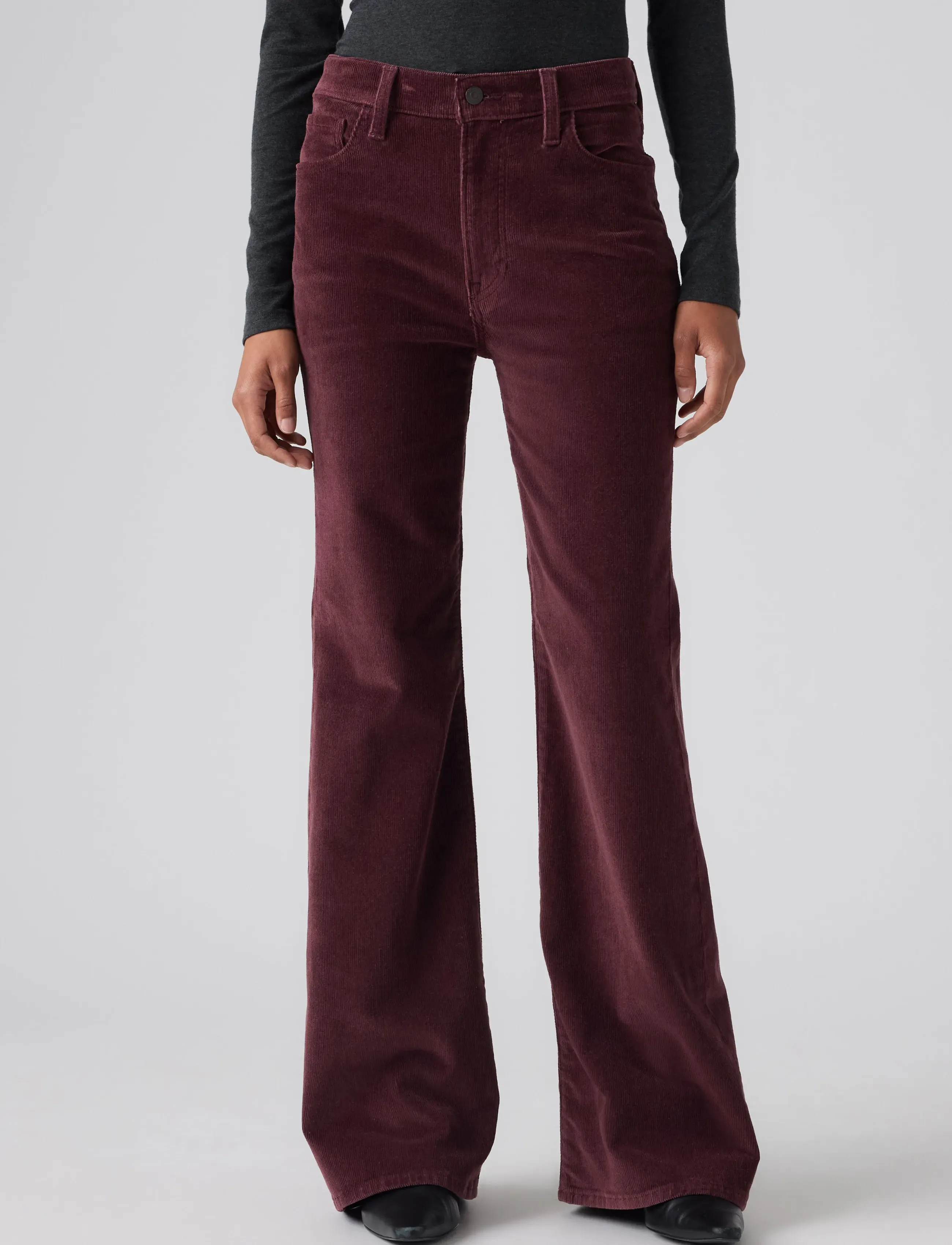 Levi's® - RIBCAGE FLARE H226 SASSAFRAS - schlaghosen - browns - 5