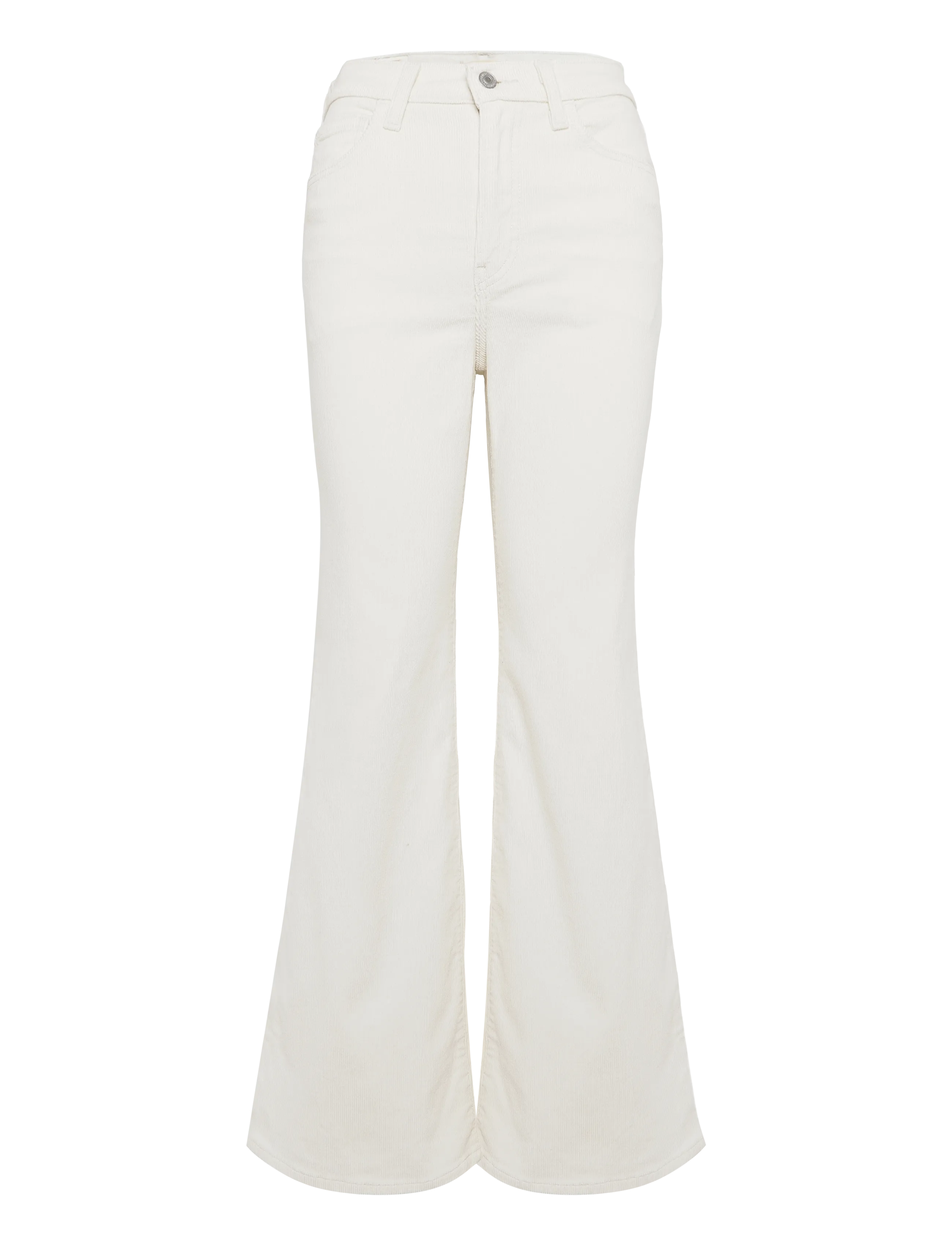 Levi's® RIBCAGE FLARE H226 EGRET - Kläder - WHITES / cream