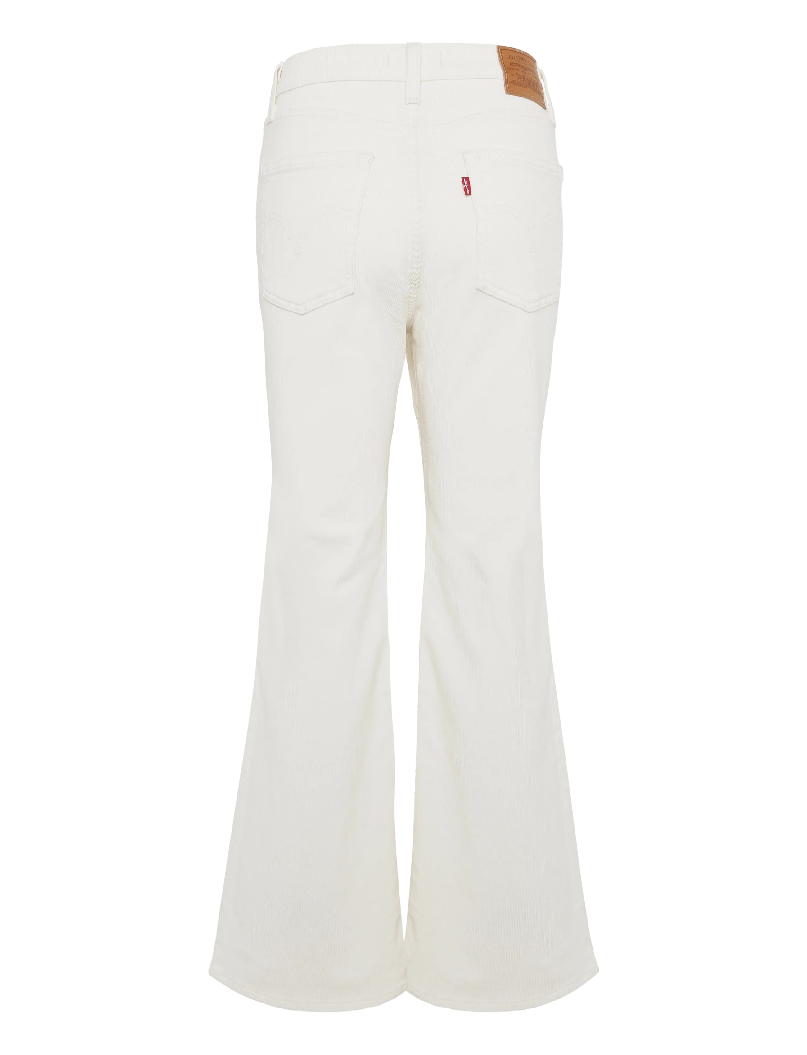 Levi's® - RIBCAGE FLARE H226 EGRET - utsvängda jeans - whites - 1