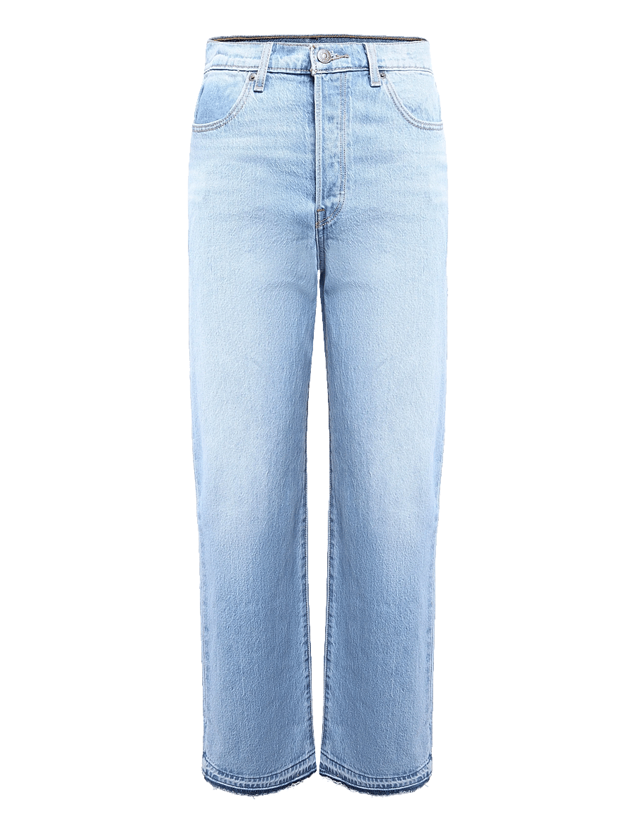 Levi's® - RIBCAGE FULL LENGTH RECRAFTED - mom jeans - med indigo - worn in - 0