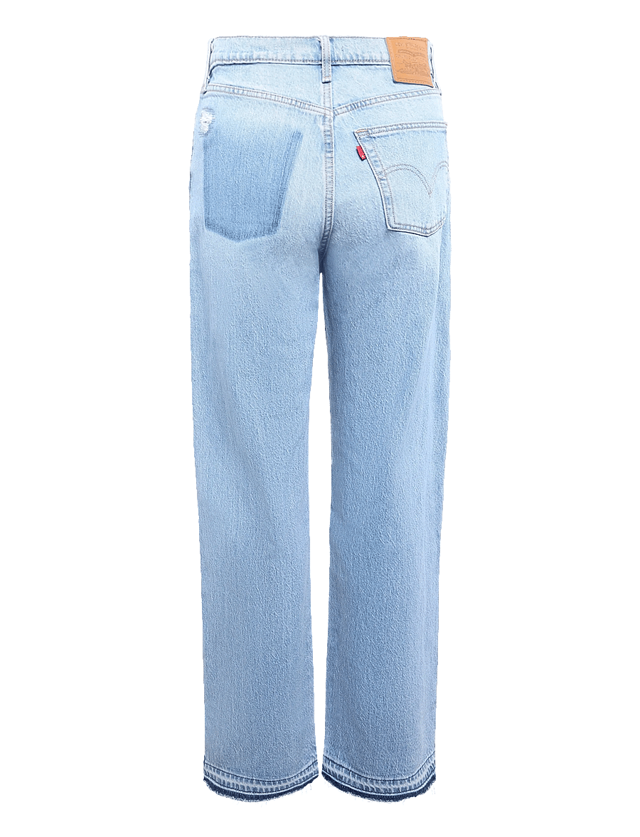 Levi's® - RIBCAGE FULL LENGTH RECRAFTED - mom jeans - med indigo - worn in - 1