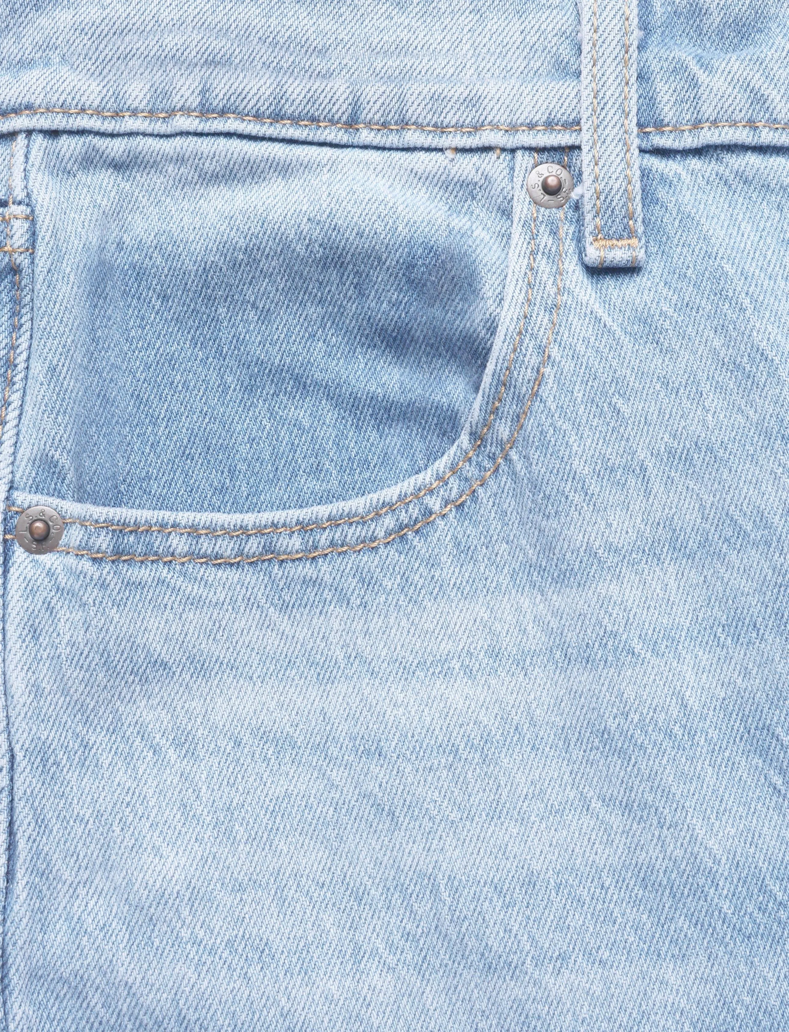Levi's® - RIBCAGE FULL LENGTH RECRAFTED - mom jeans - med indigo - worn in - 2