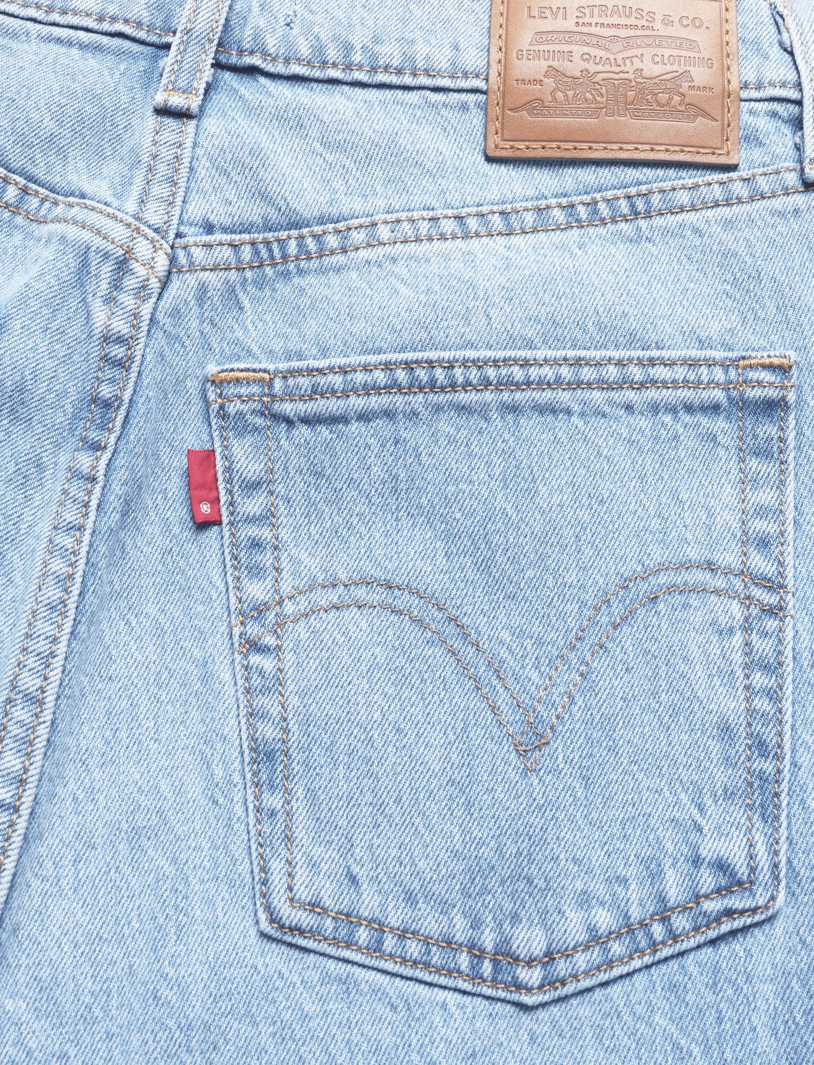 Levi's® - RIBCAGE FULL LENGTH RECRAFTED - mom jeans - med indigo - worn in - 4
