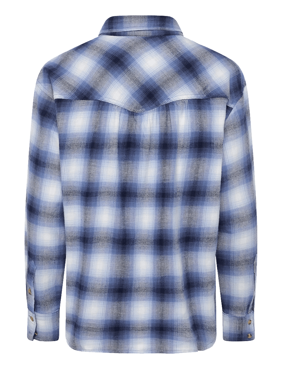Levi's® - NASH FLANNEL SHIRT VESA SHADOW - långärmade skjortor - blues - 2