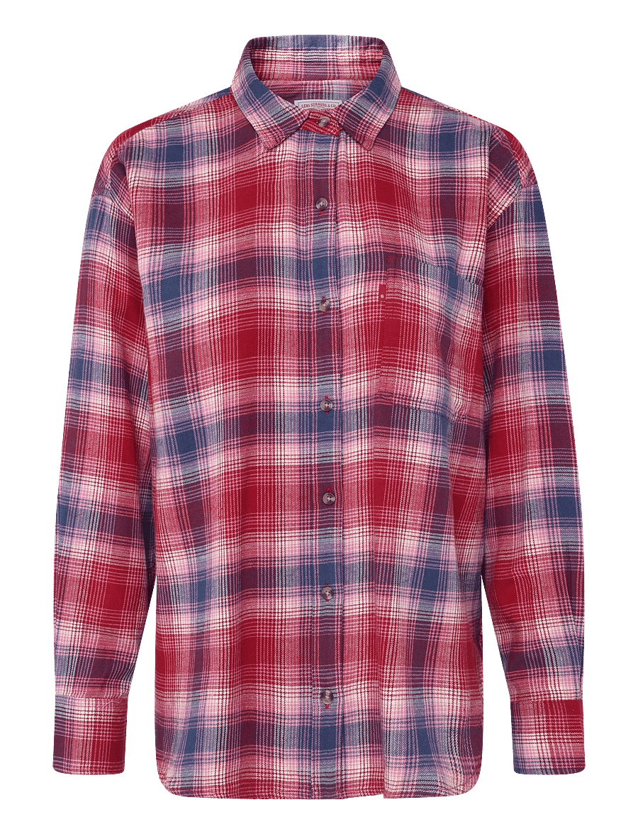 Levi's® - NASH FLANNEL SHIRT LOCRYN PLAI - jeanshemden - reds - 0