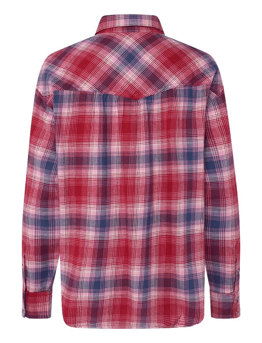 Levi's® - NASH FLANNEL SHIRT LOCRYN PLAI - jeanshemden - reds - 1