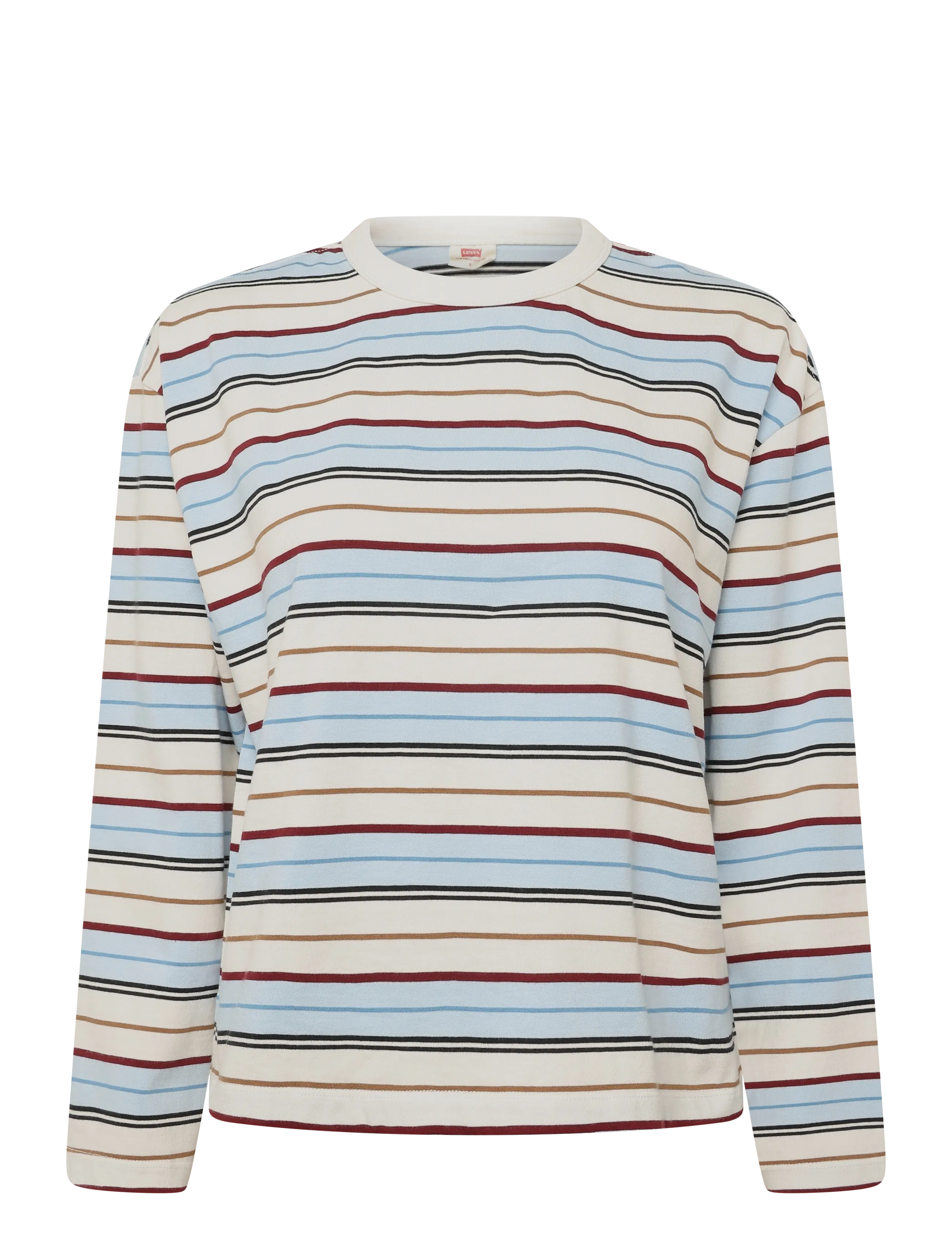 Levi's® VINTAGE LS WEDNESDAY STRIPE EG - Long-sleeved tops - MULTI-COLOR / cream