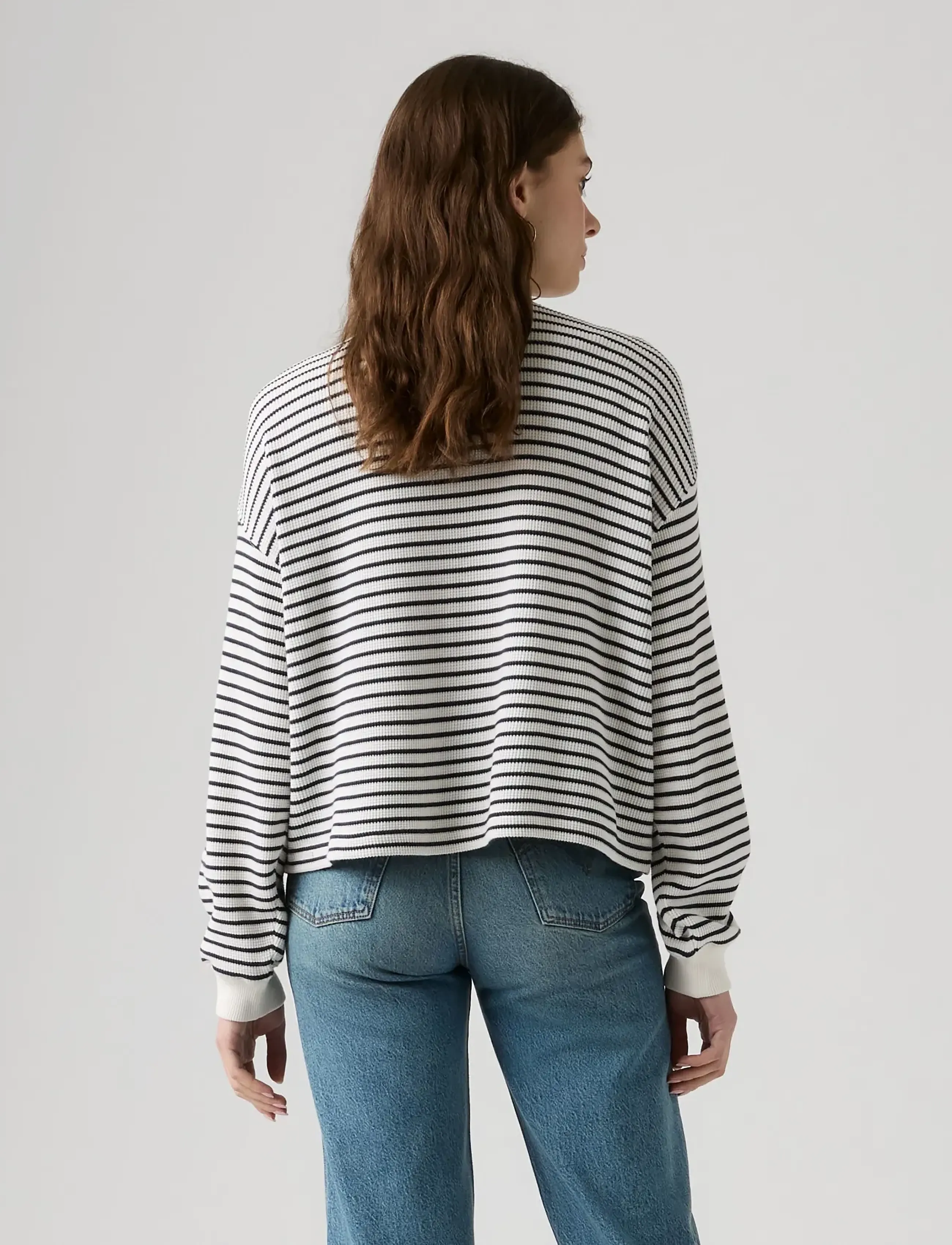 Levi's® - DRY GOODS RELAXED LS HENLEY JA - striktrøjer - blues - 4