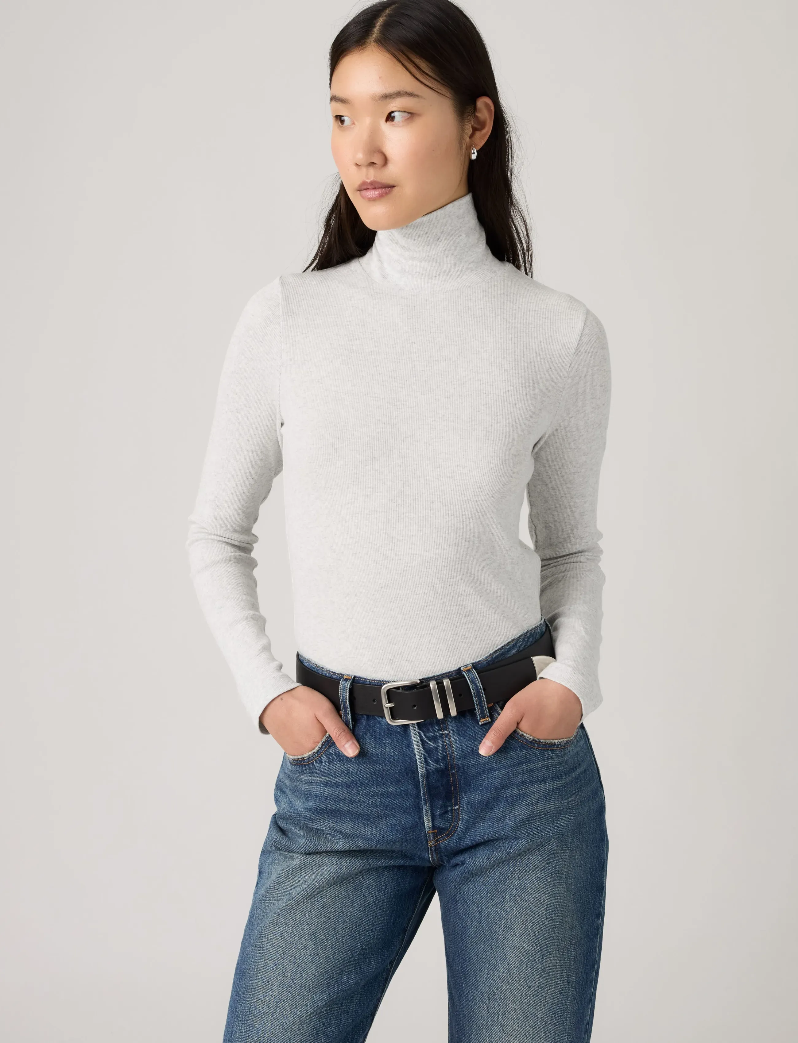 Levi's® - HAYES LS LAYERING TURTLENECK F - greys - 0