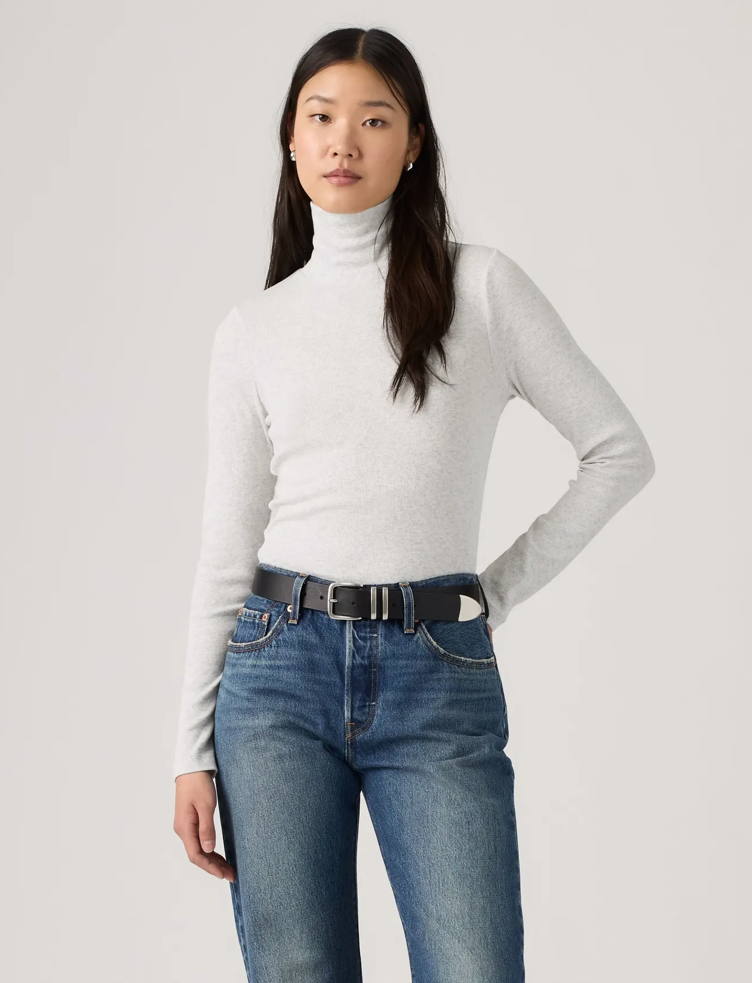 Levi's® - HAYES LS LAYERING TURTLENECK F - greys - 3