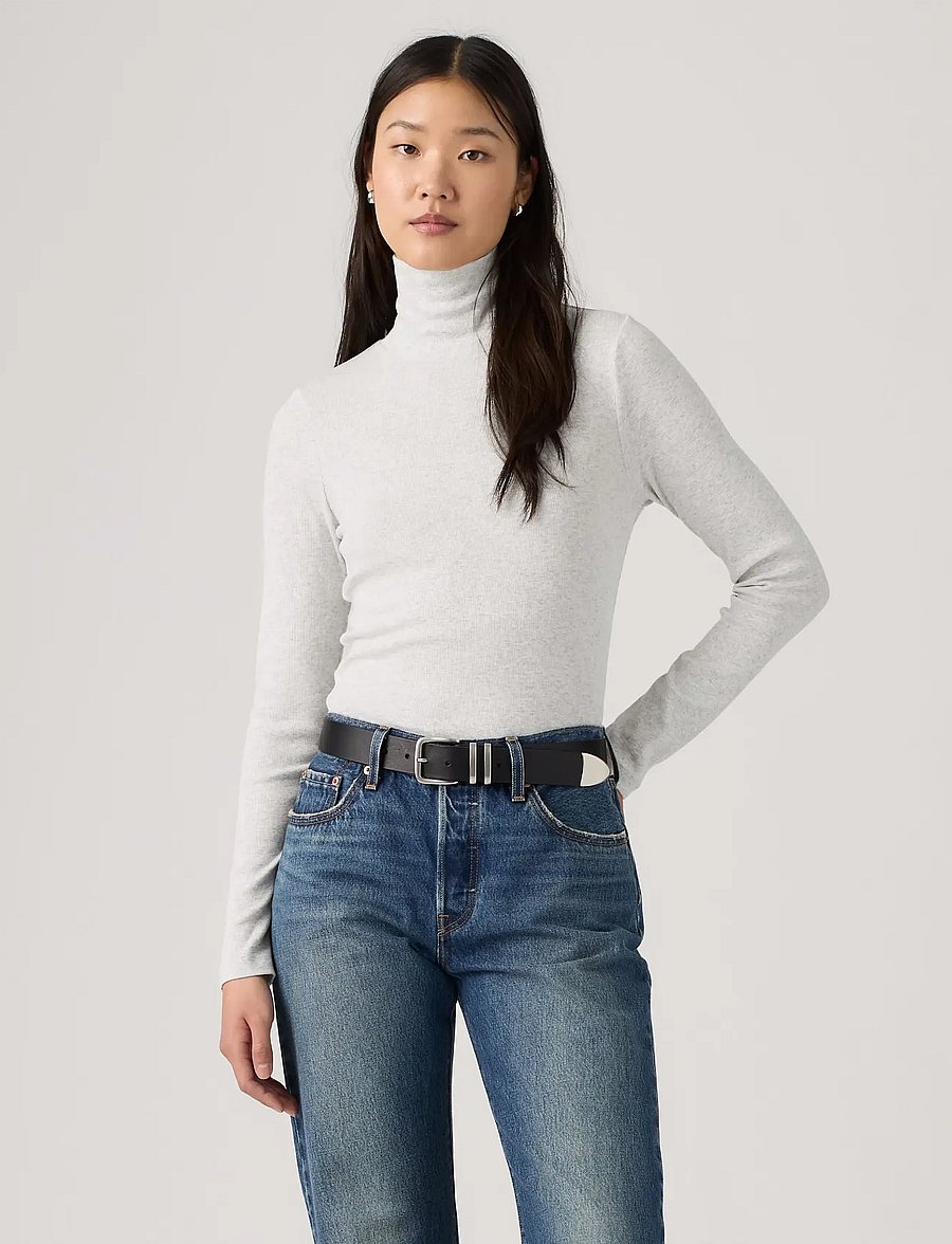 Levi's® - HAYES LS LAYERING TURTLENECK F - kampsunid - greys - 3