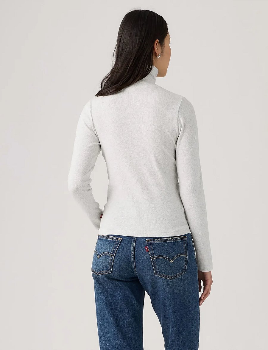 Levi's® - HAYES LS LAYERING TURTLENECK F - kampsunid - greys - 4