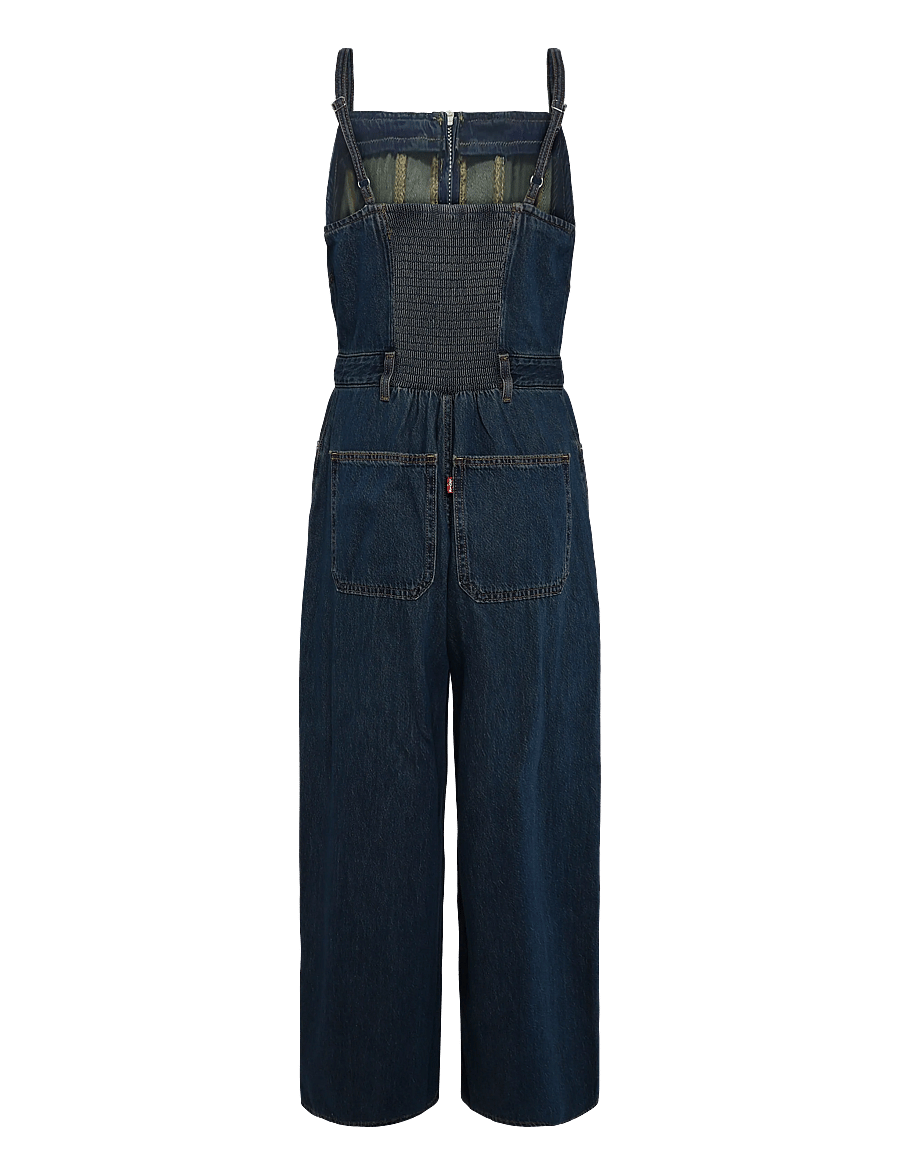 Levi's® - SEAMED JUMPSUIT CASH OUT STONE - combinaisons - med indigo - worn in - 1