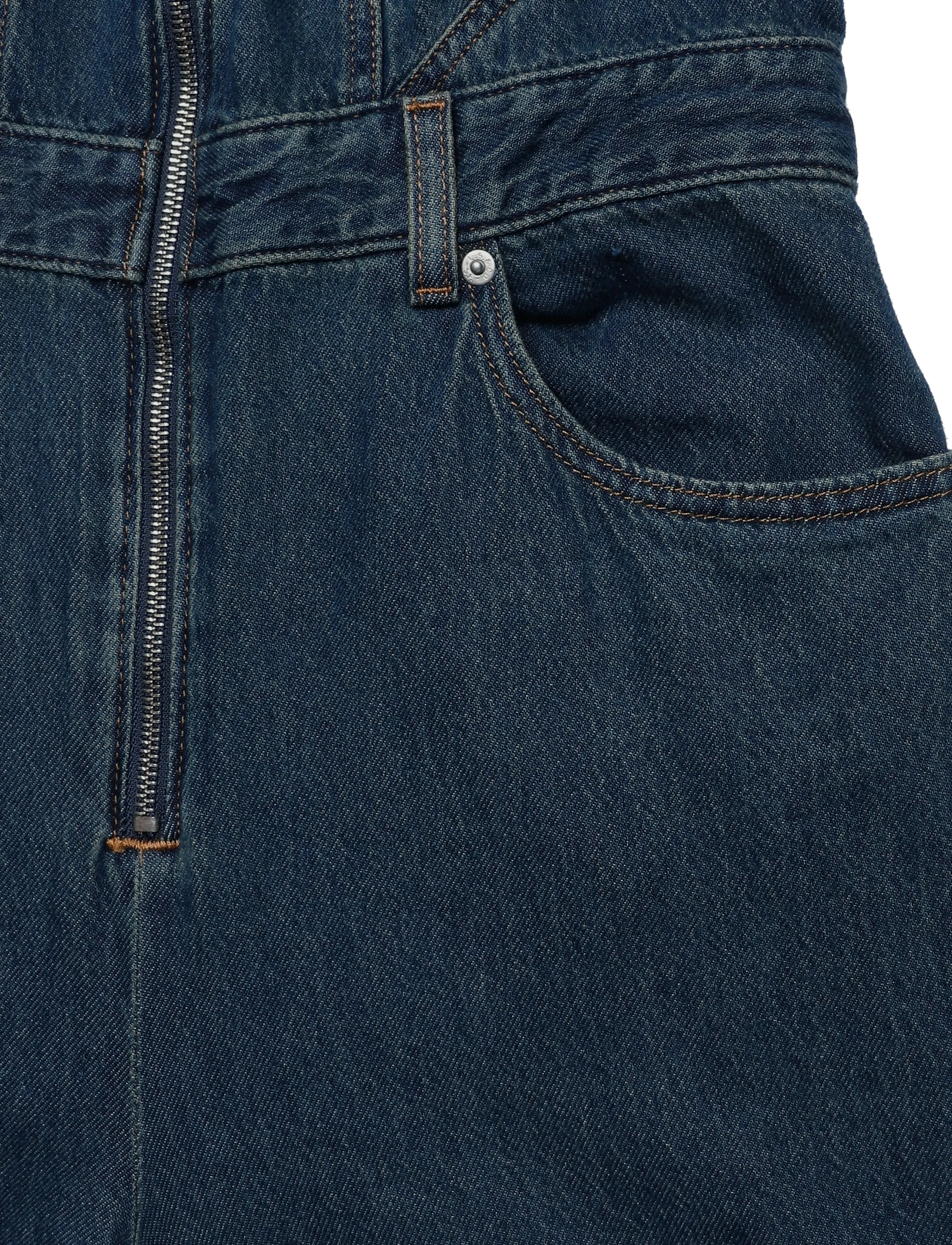 Levi's® - SEAMED JUMPSUIT CASH OUT STONE - combinaisons - med indigo - worn in - 3