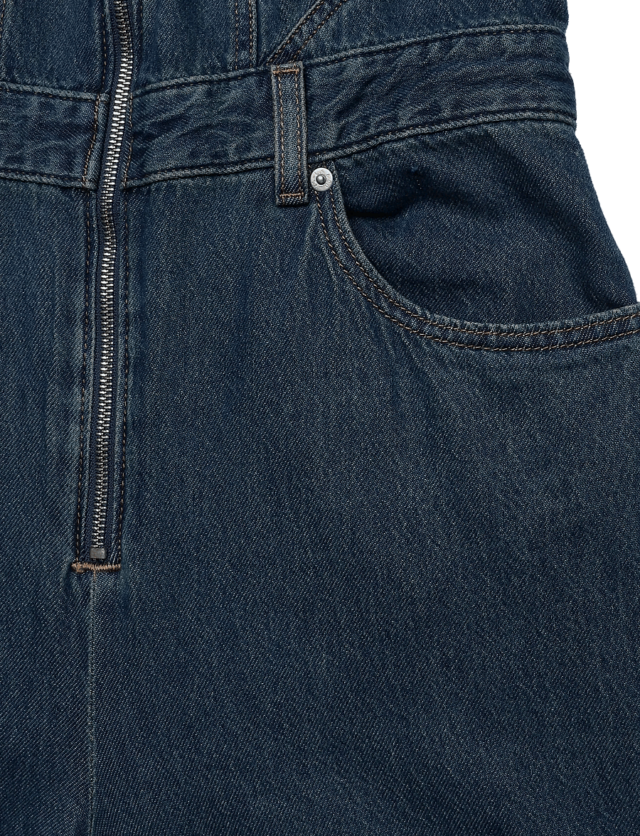 Levi's® - SEAMED JUMPSUIT CASH OUT STONE - combinaisons - med indigo - worn in - 3