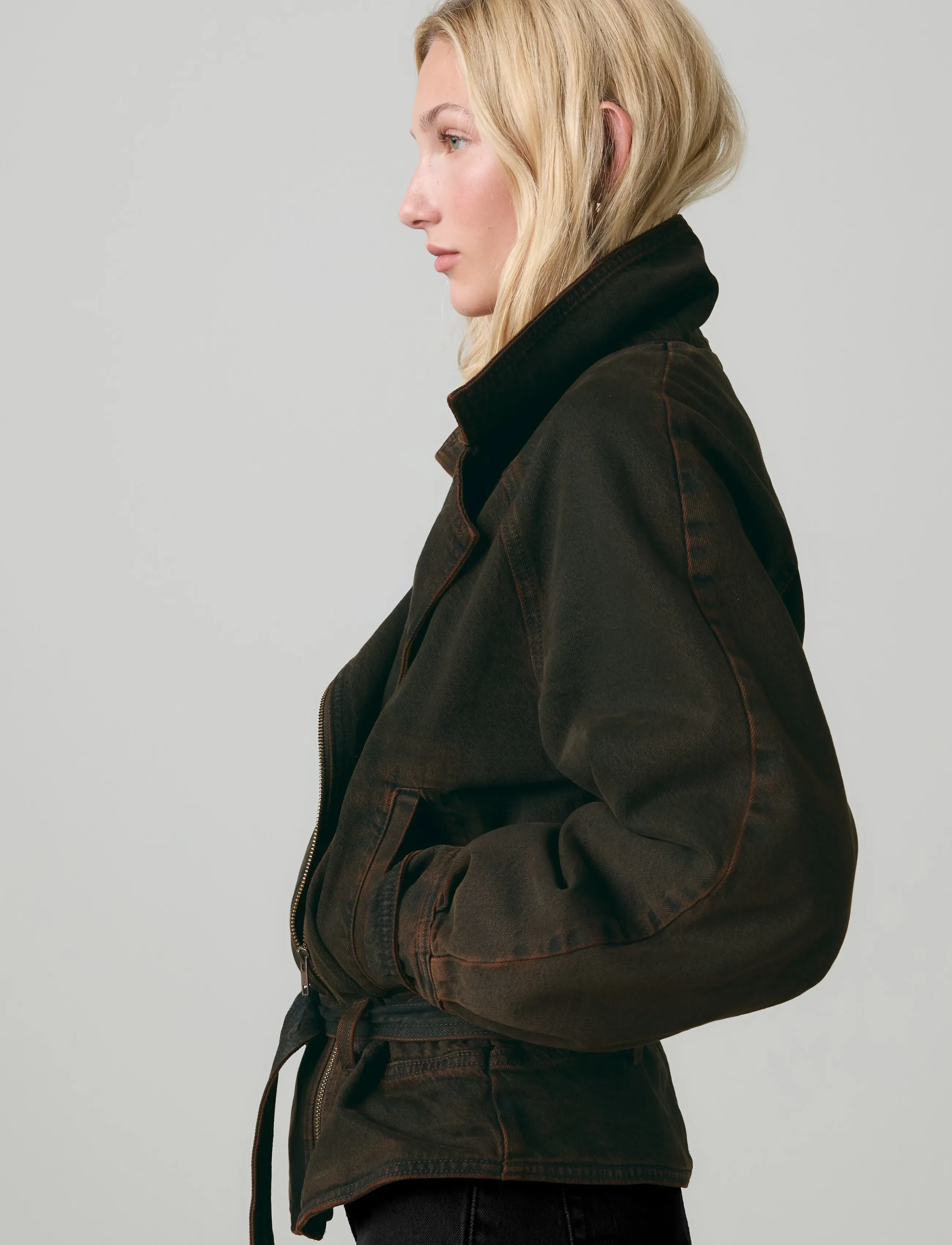 Levi's® 80S BOMBER OVER A CUP PSK - Kläder - BROWNS / brown