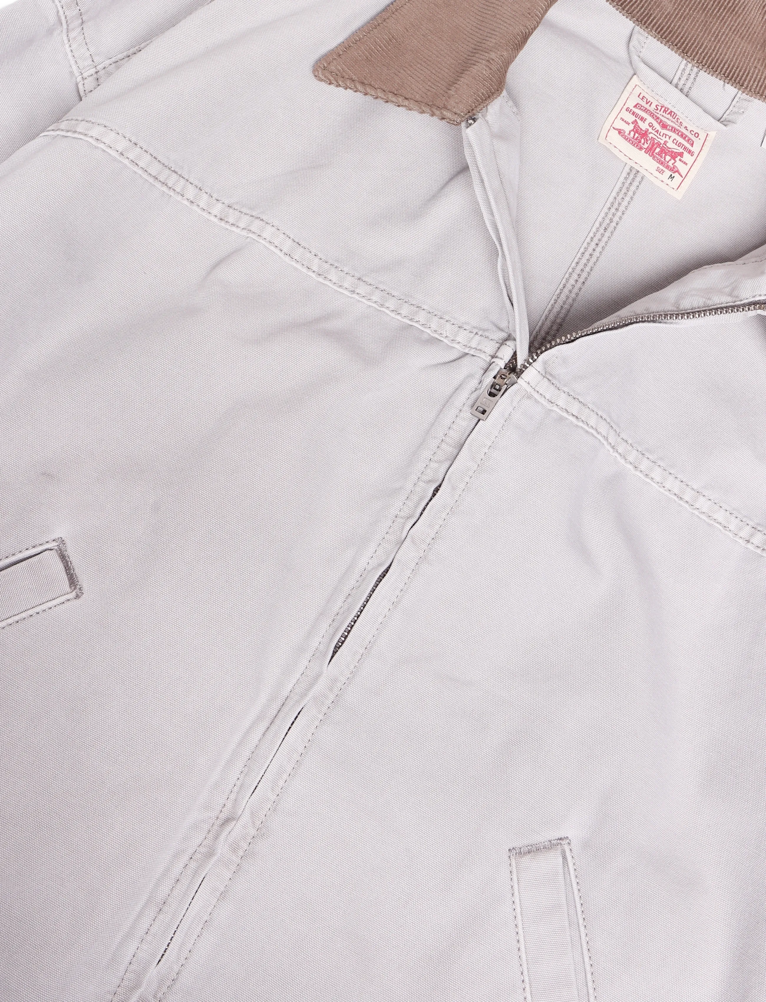 Levi's® - LOOSE WORKWEAR JACKET CANVAS V - utility-jacken - greys - 2