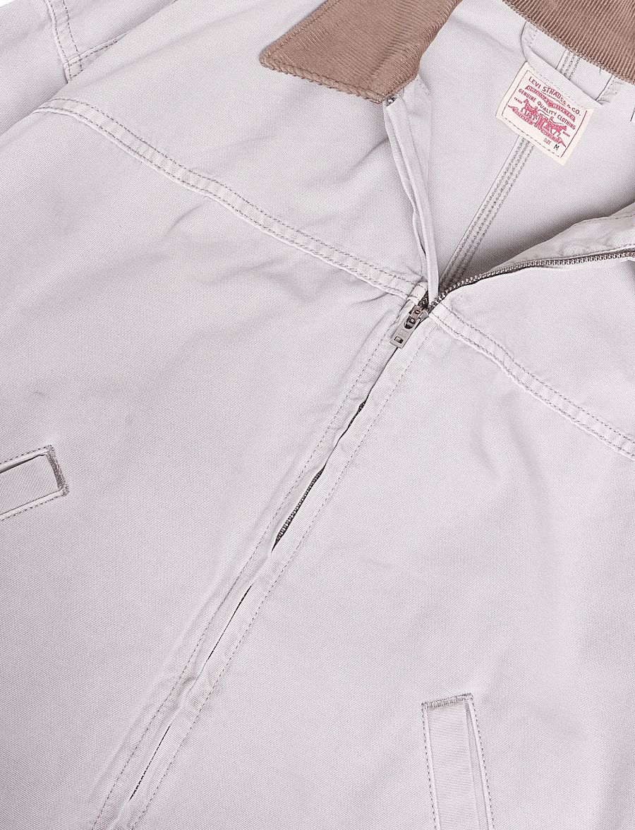 Levi's® - LOOSE WORKWEAR JACKET CANVAS V - utility-jacken - greys - 2