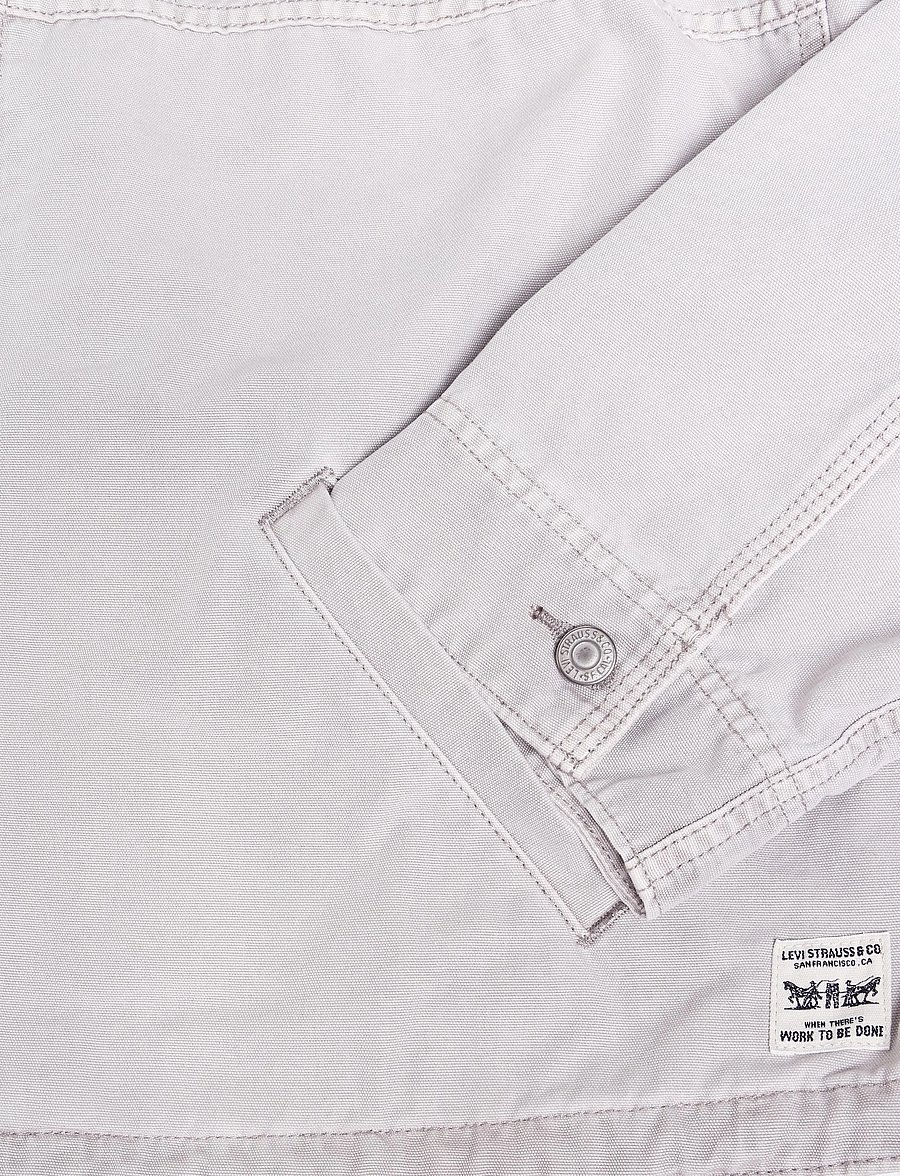 Levi's® - LOOSE WORKWEAR JACKET CANVAS V - utility-jacken - greys - 3