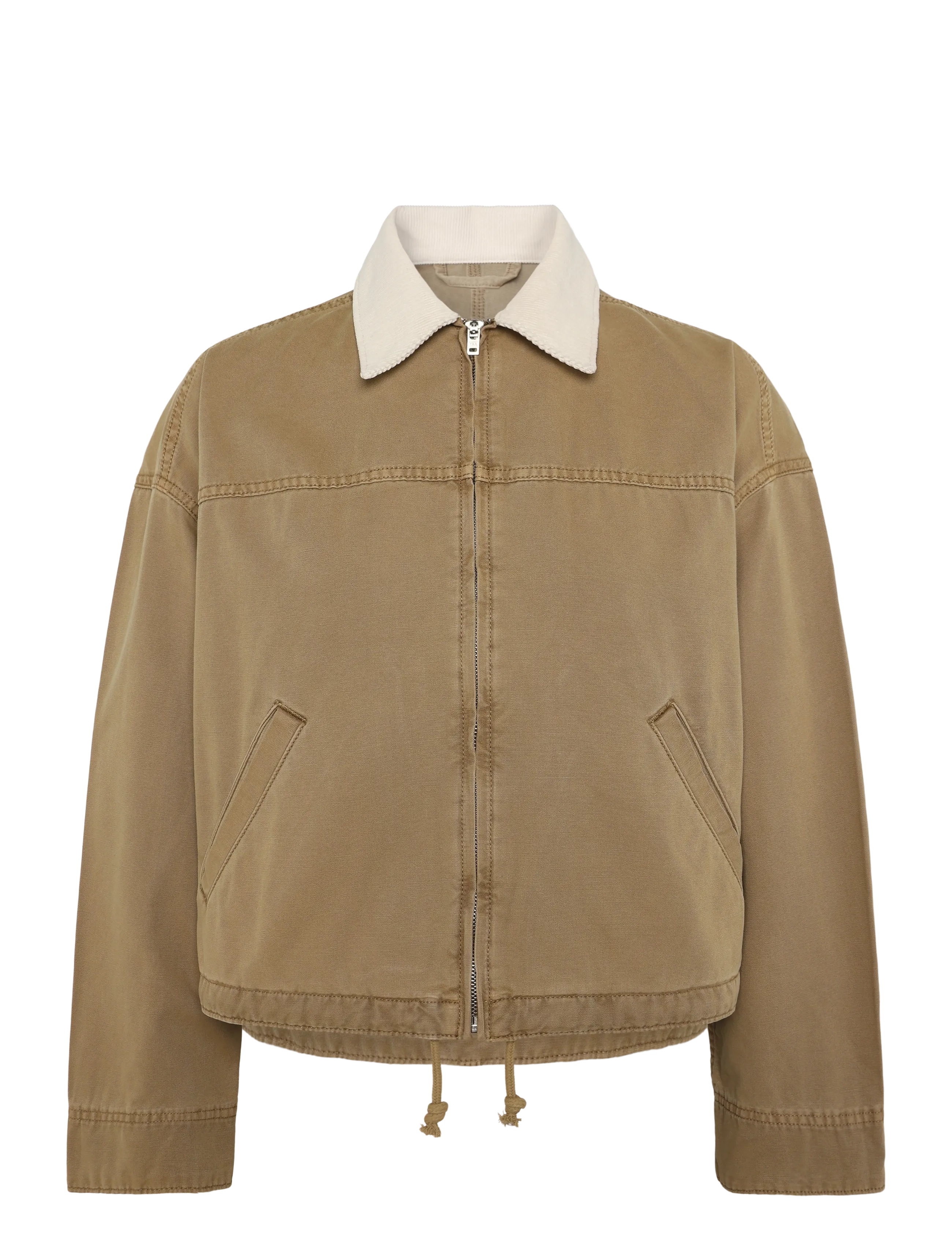 Levi's® LOOSE WORKWEAR JACKET CANVAS K - Jackets - TANS / brown