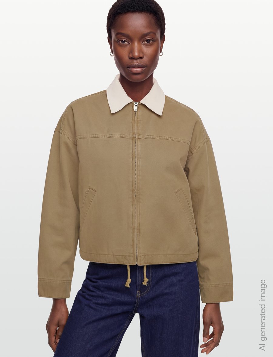 Levi's® - LOOSE WORKWEAR JACKET CANVAS K - teksatagid - tans - 3