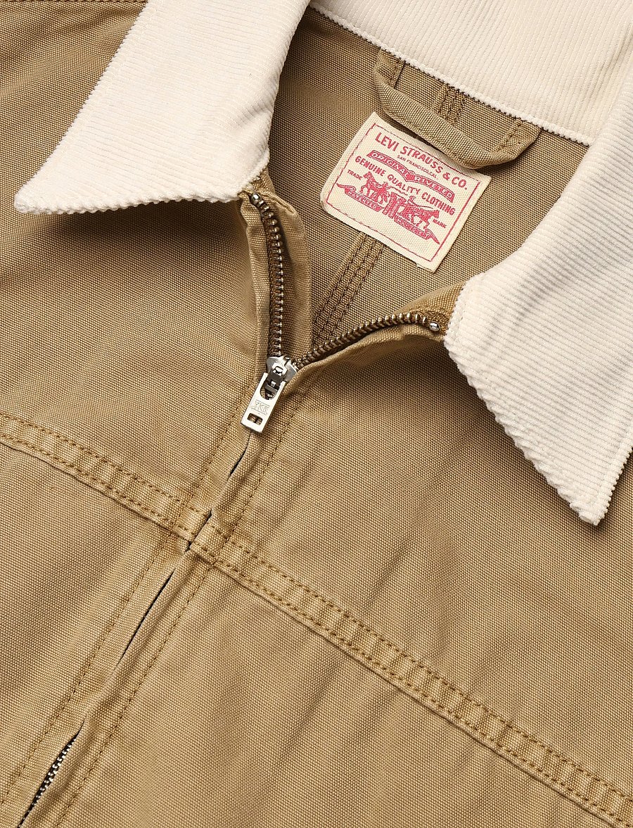 Levi's® - LOOSE WORKWEAR JACKET CANVAS K - utility jackets - tans - 2