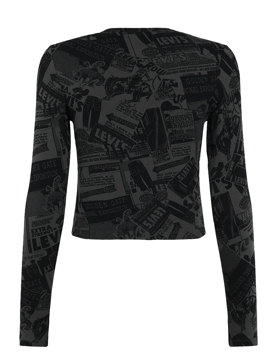 Levi's® - GR ESSENTIAL BABY LS LS HERITA - langærmede toppe - blacks - 2