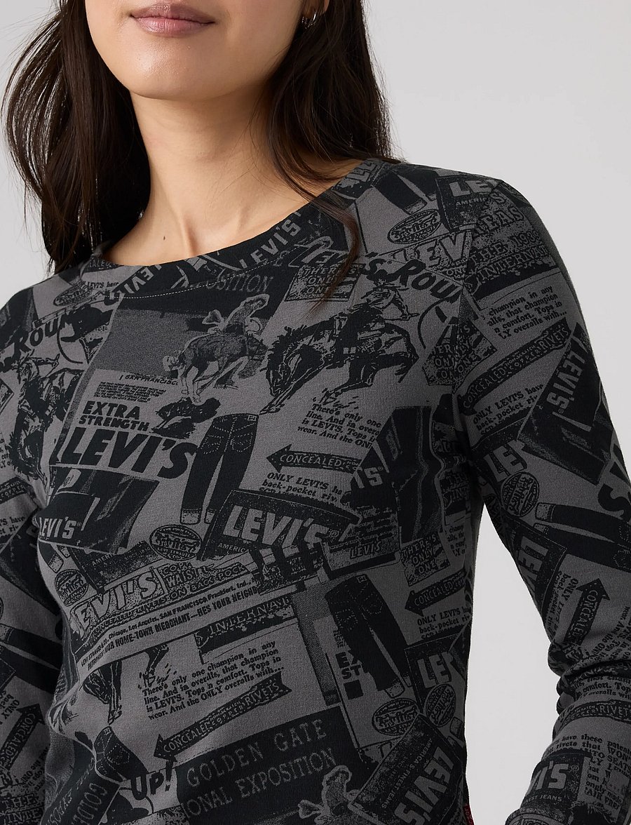 Levi's® - GR ESSENTIAL BABY LS LS HERITA - langærmede toppe - blacks - 5