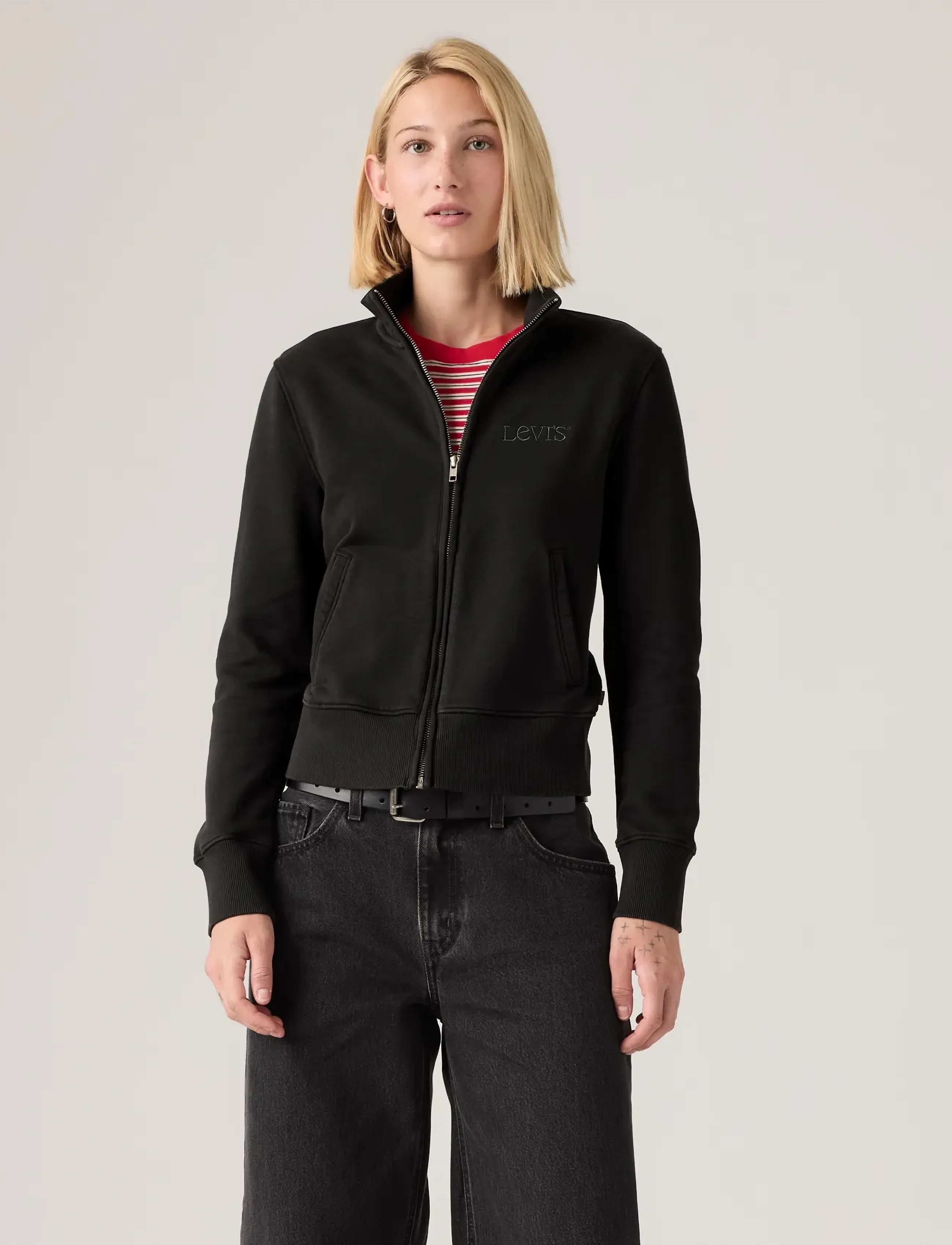 Levi's® - GR SLIM FIT FULL ZIP SLIM FIT - blacks - 3