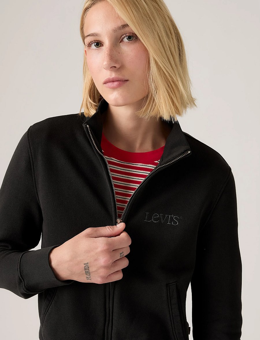 Levi's® - GR SLIM FIT FULL ZIP SLIM FIT - bomberjakid - blacks - 5