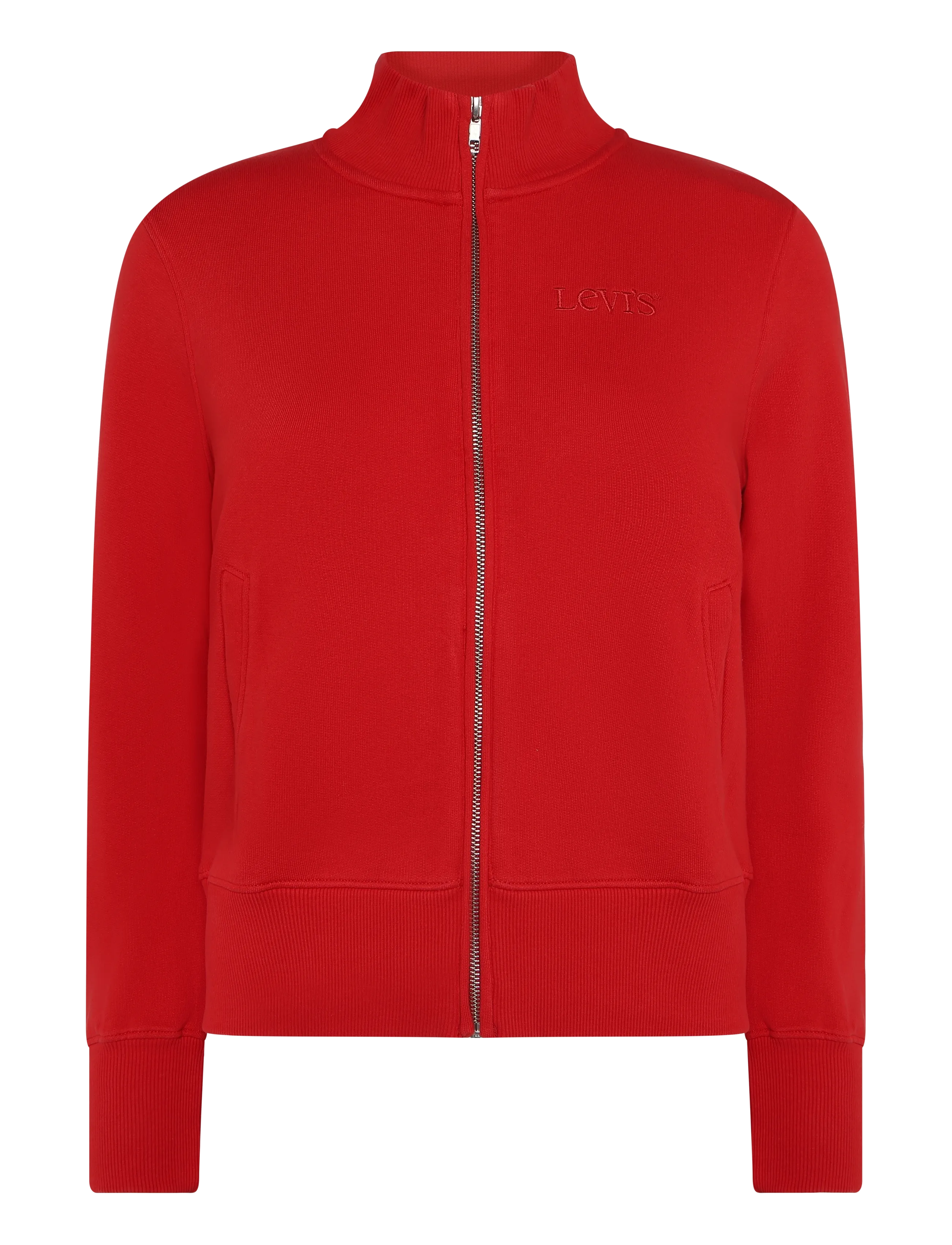 Levi's® GR SLIM FIT FULL ZIP RED ZIP U - Tøj - REDS / red