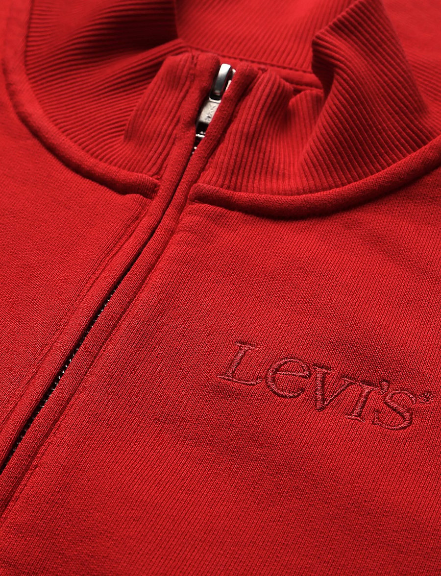 Levi's® - GR SLIM FIT FULL ZIP RED ZIP U - lette jakker - reds - 3