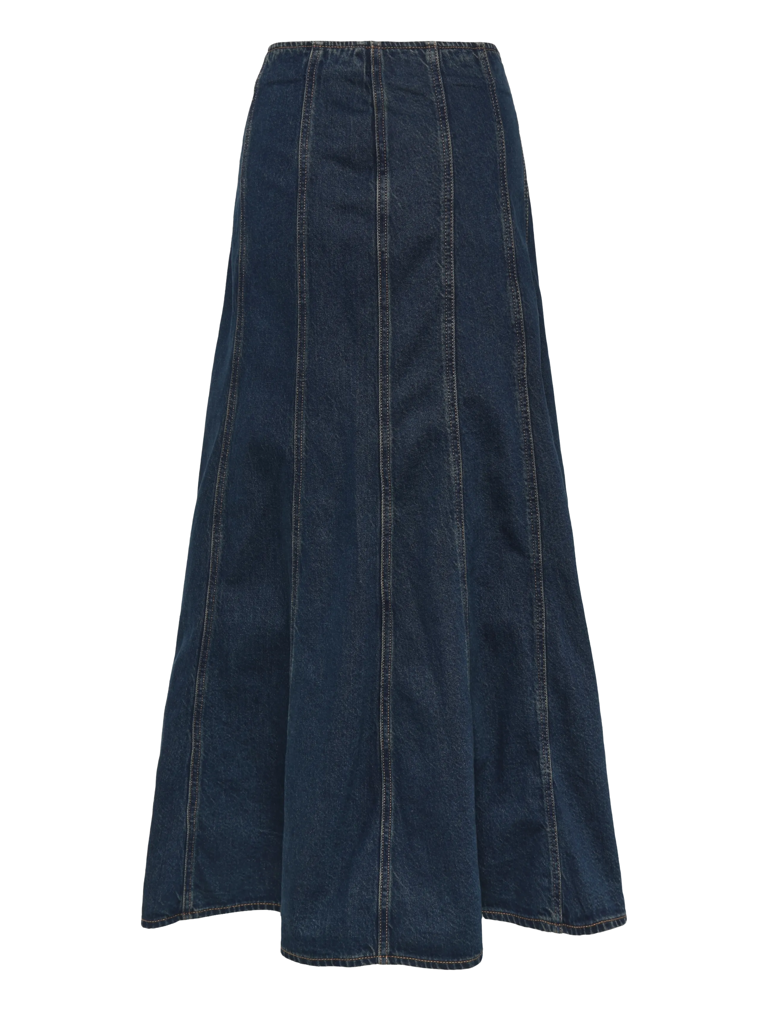 Levi's® - SEAMED FLARE SKIRT HIGH VIBRAT - denimnederdele - med indigo - flat finish - 2