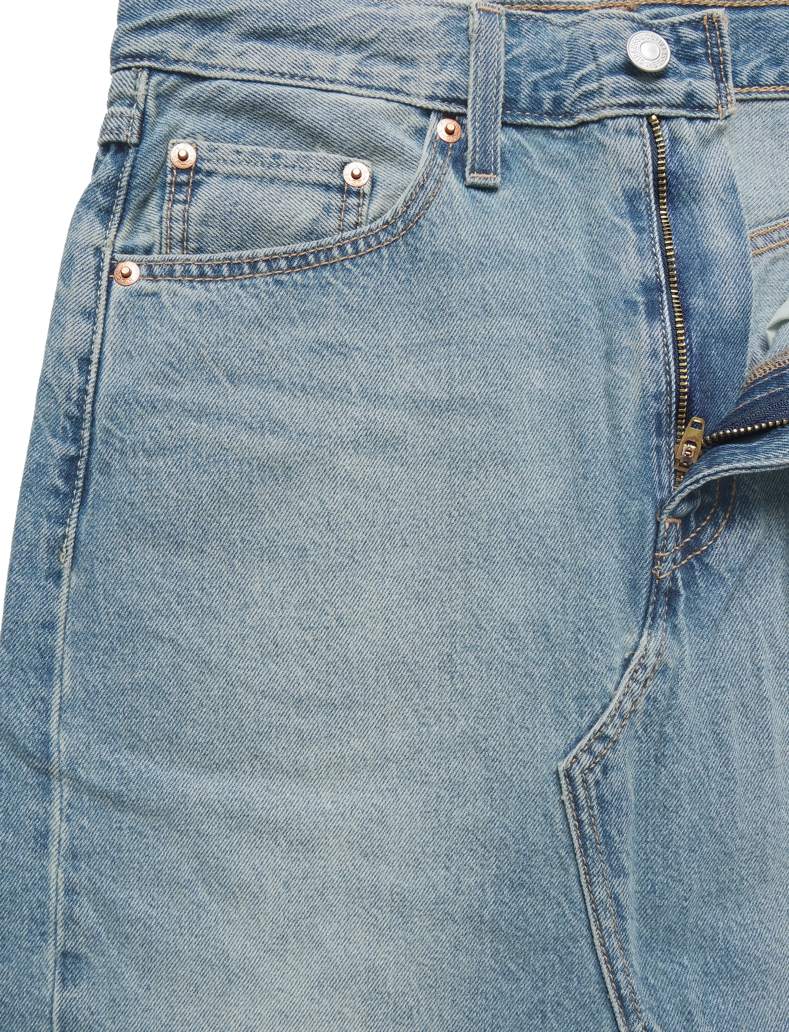 Levi's® - DECON SLIT MIDI SKIRT WELCOME - teksaseelikud - med indigo - worn in - 2