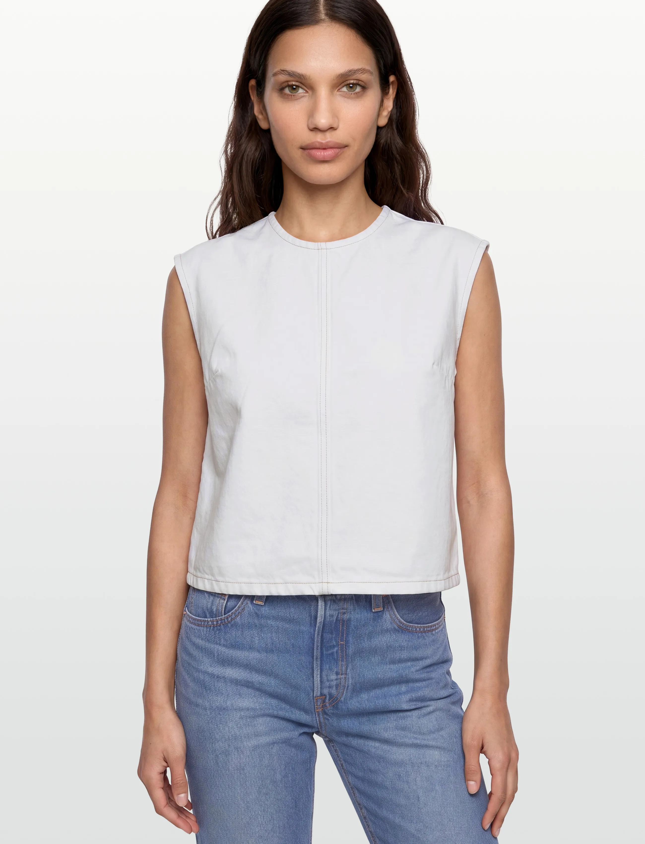 Levi's® - DENIM TEE H226 TOOTH FAIRY - Ärmellose tops - whites - 3