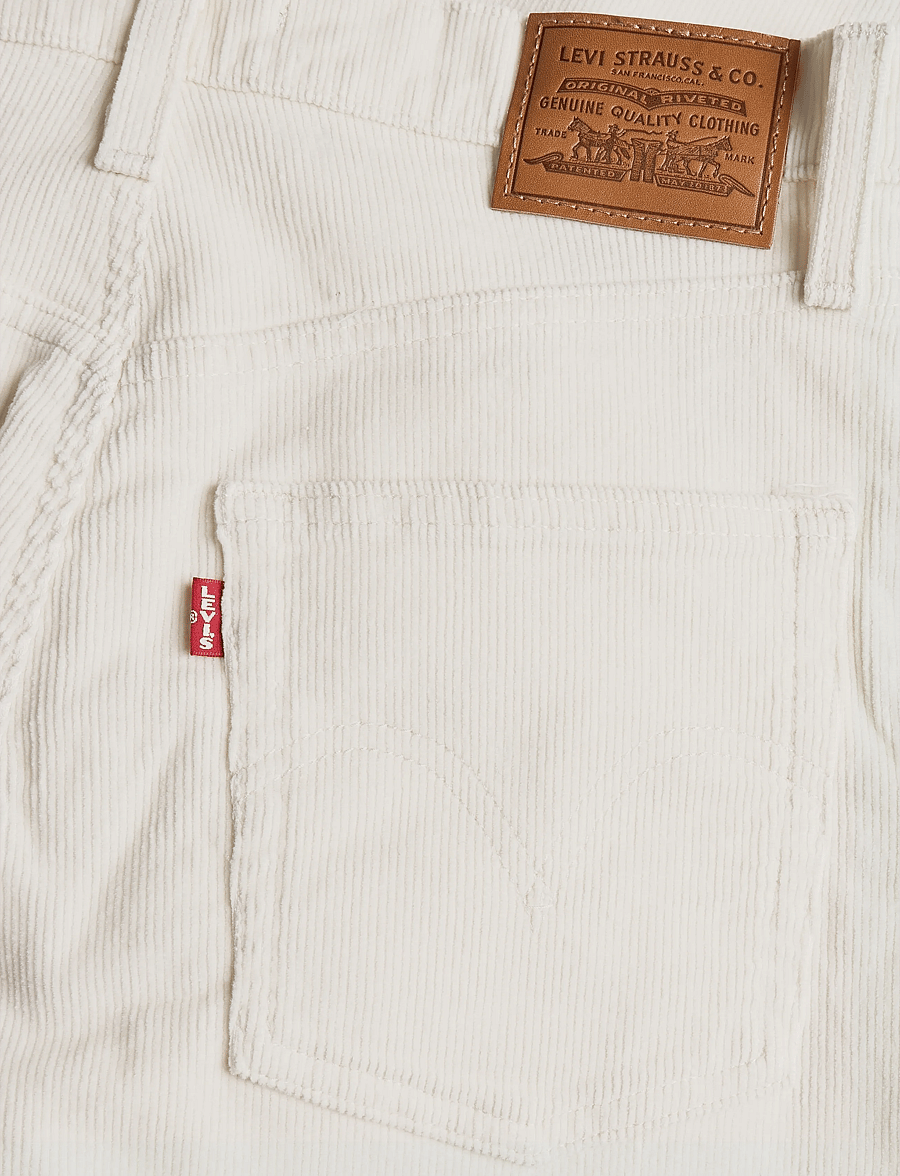 Levi's® - RIBCAGE FULL LENGTH ND ZIP EGR - manchesterbyxor - whites - 4