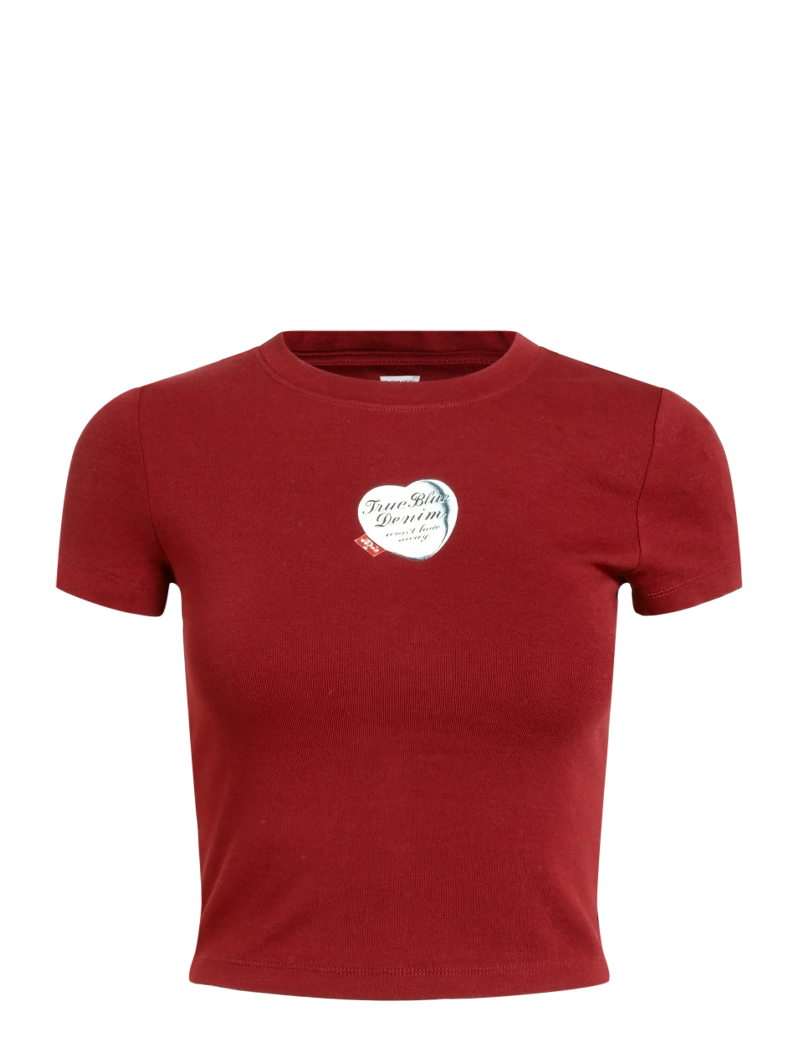 Levi's® GR ESSENTIAL BABY TEE TRUE BLU - T-shirts & Toppe - REDS / red