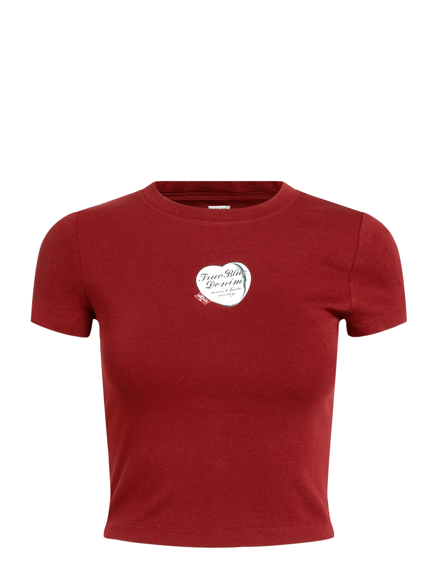 Levi's® - GR ESSENTIAL BABY TEE TRUE BLU - t-shirts - reds - 1