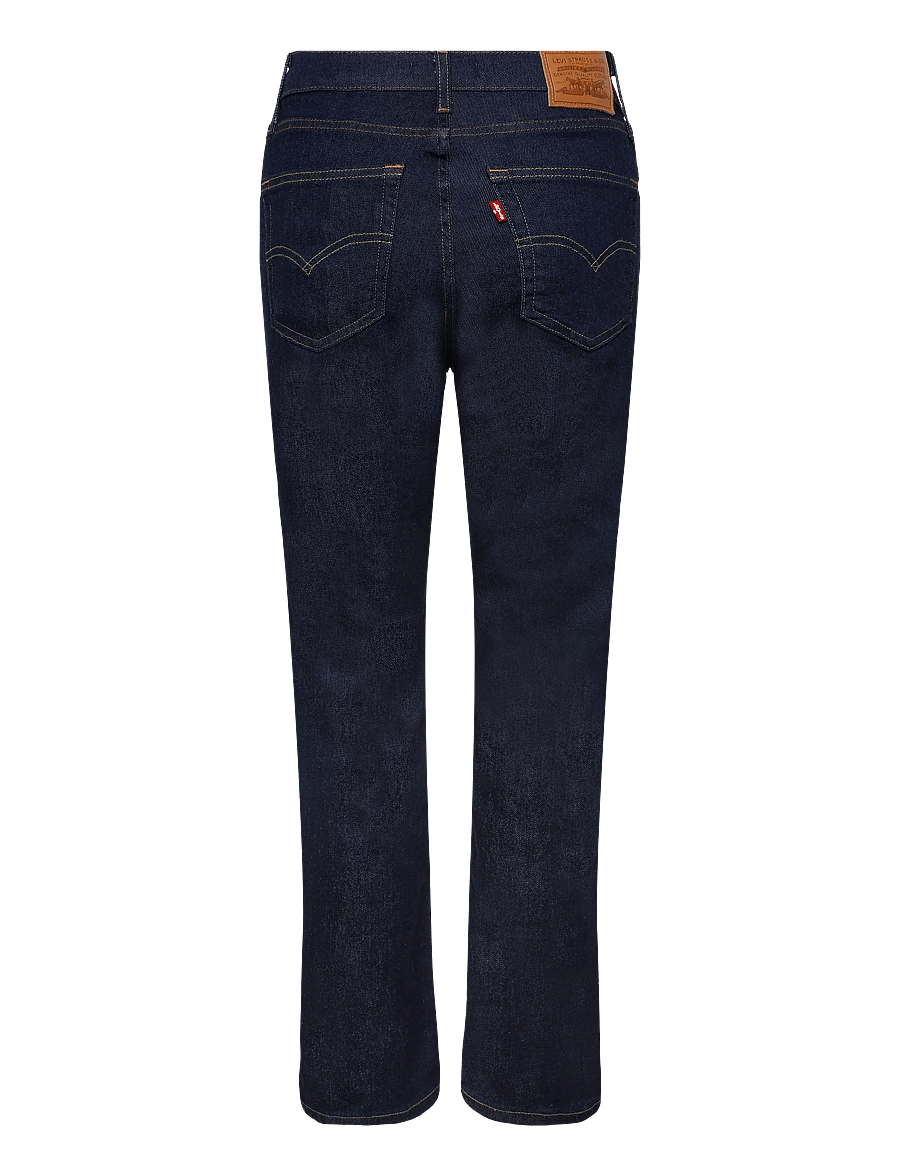Levi's® - 722 HIGH RISE SLIM TRUE BLUE R - slim fit džinsi - dark indigo - flat finish - 1