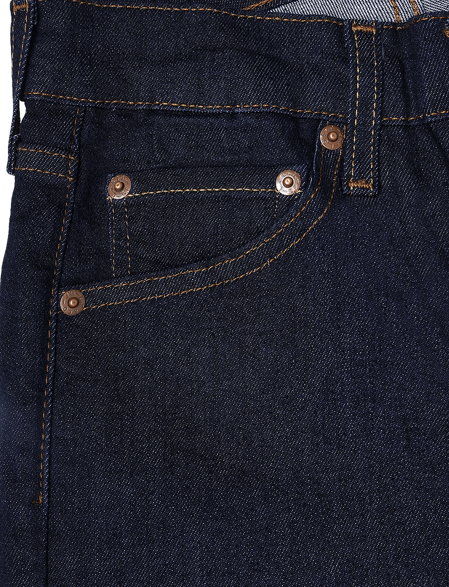 Levi's® - 722 HIGH RISE SLIM TRUE BLUE R - slim fit džinsi - dark indigo - flat finish - 2