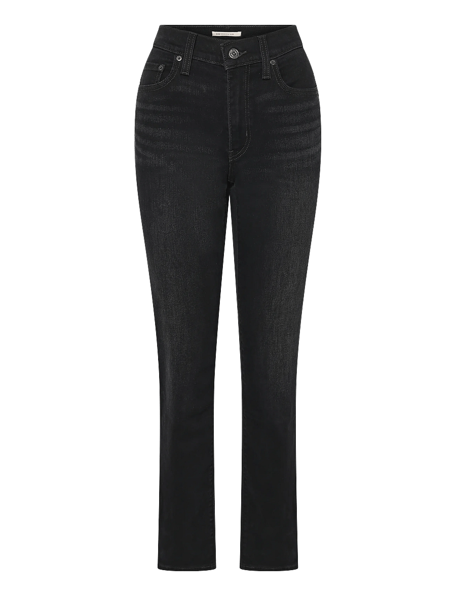 Levi's® - 722 HIGH RISE SLIM WORN MIDNIG - slim-fit-jeans - blacks - 0