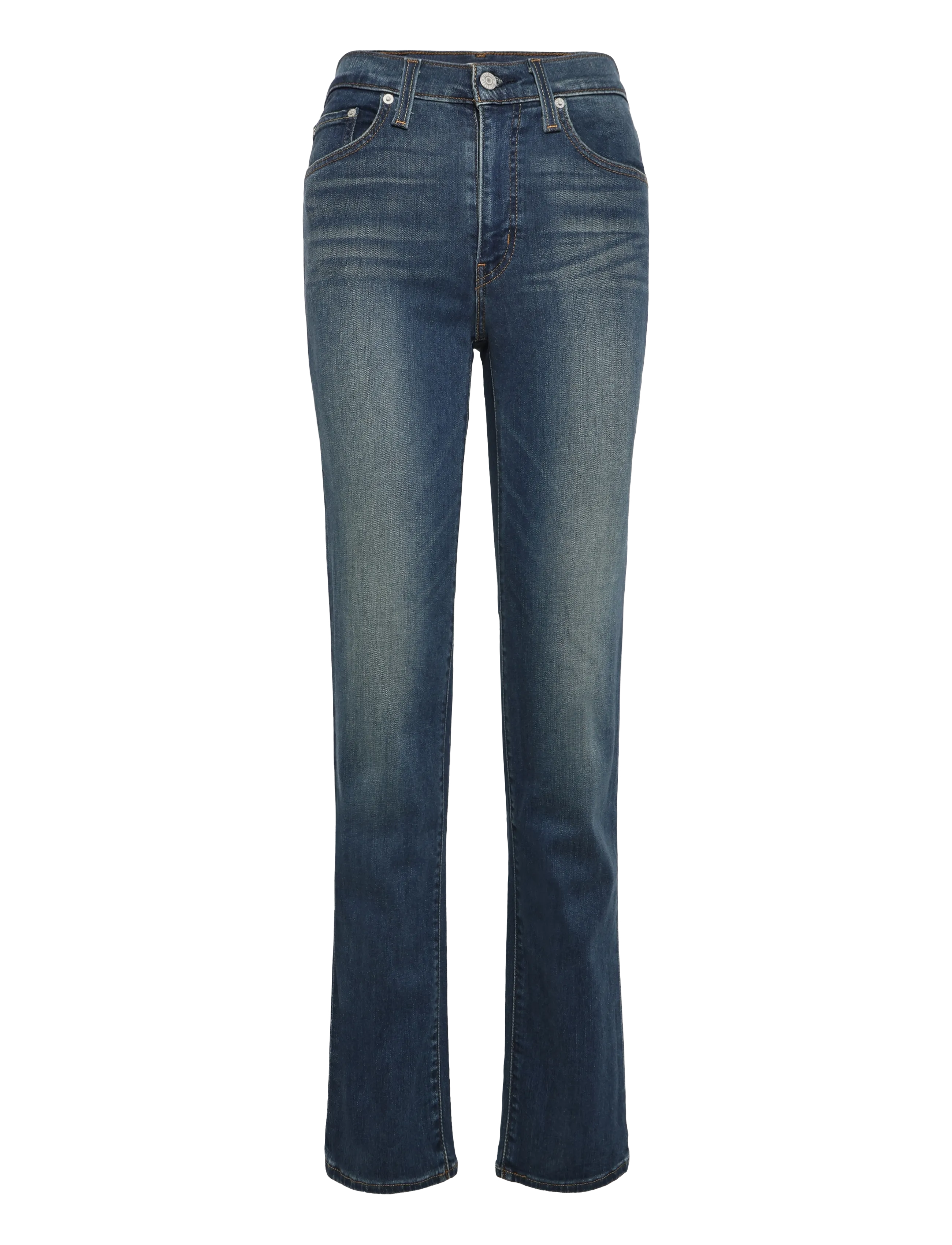 Levi's® - 722 HIGH RISE SLIM TOTAL GRAIL - slim-fit-jeans - greens - 1