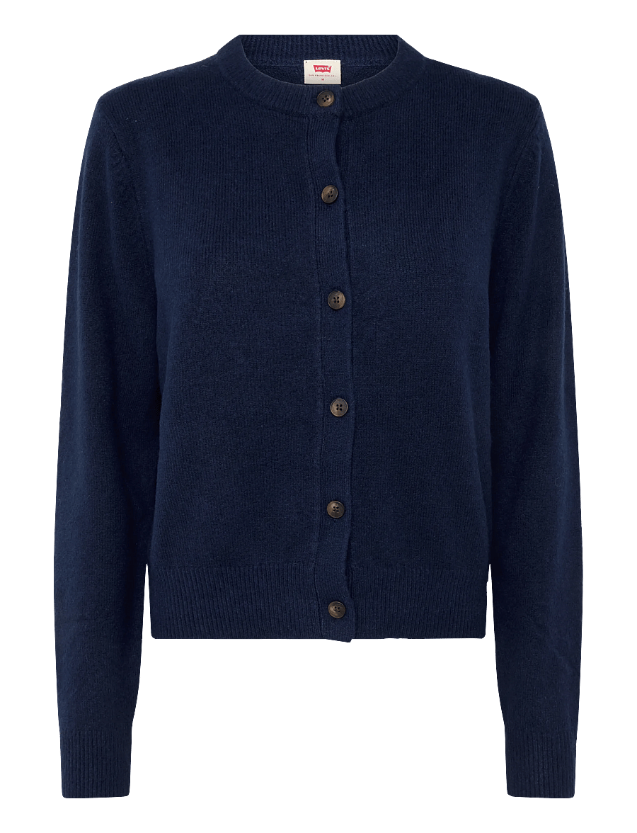 Levi's® - CLAIRE CARDIGAN NAVY BLAZER - strickjacken - blues - 0