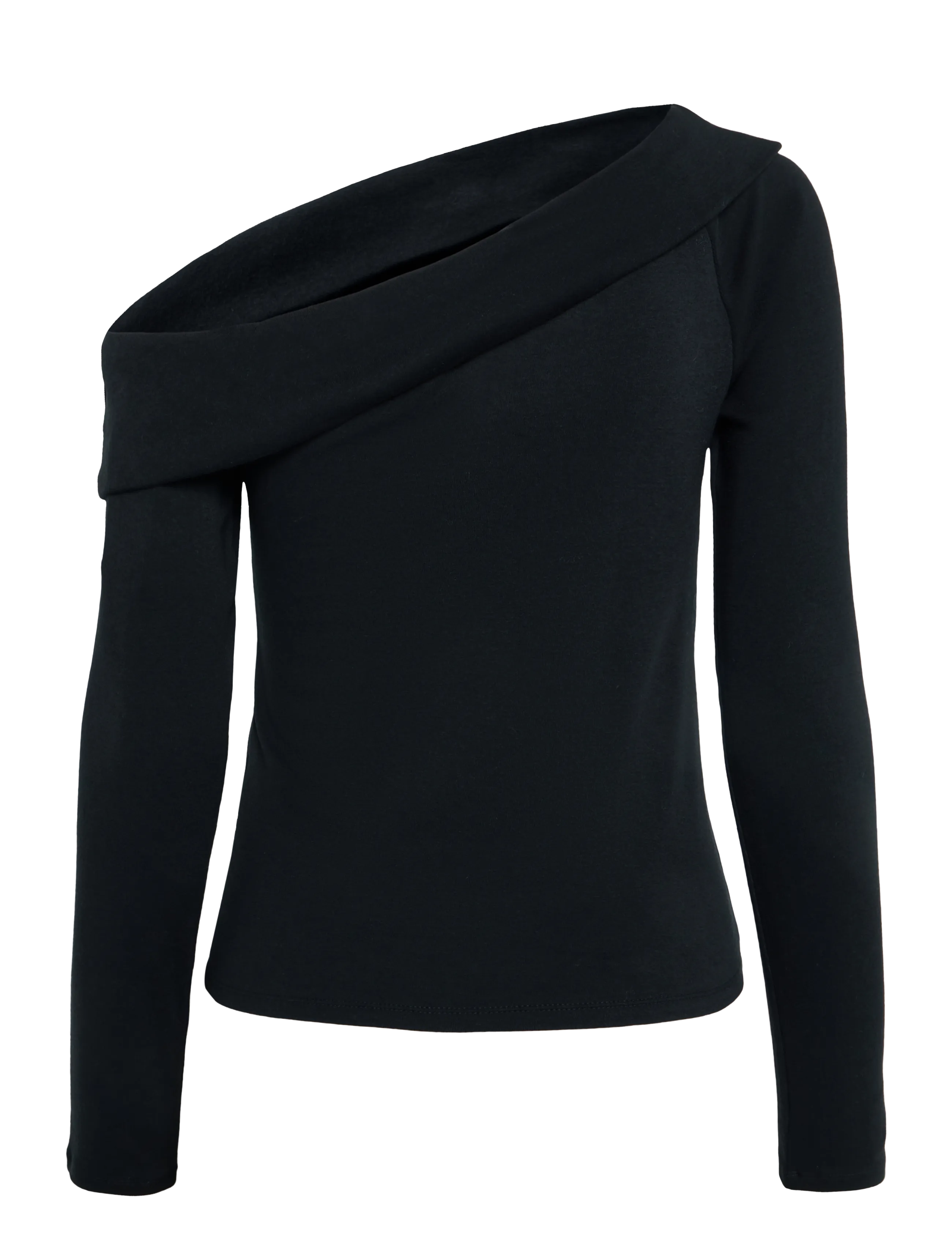 Levi's® - CLARA RIB OFF SHOULDER LS ANTH - striktrøjer - blacks - 2